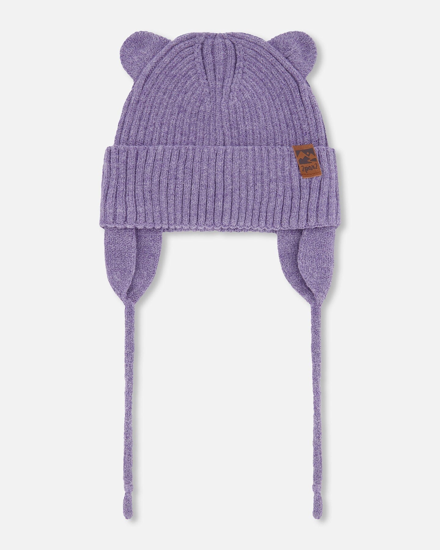 Baby Knit Hat Lavender - Image 4