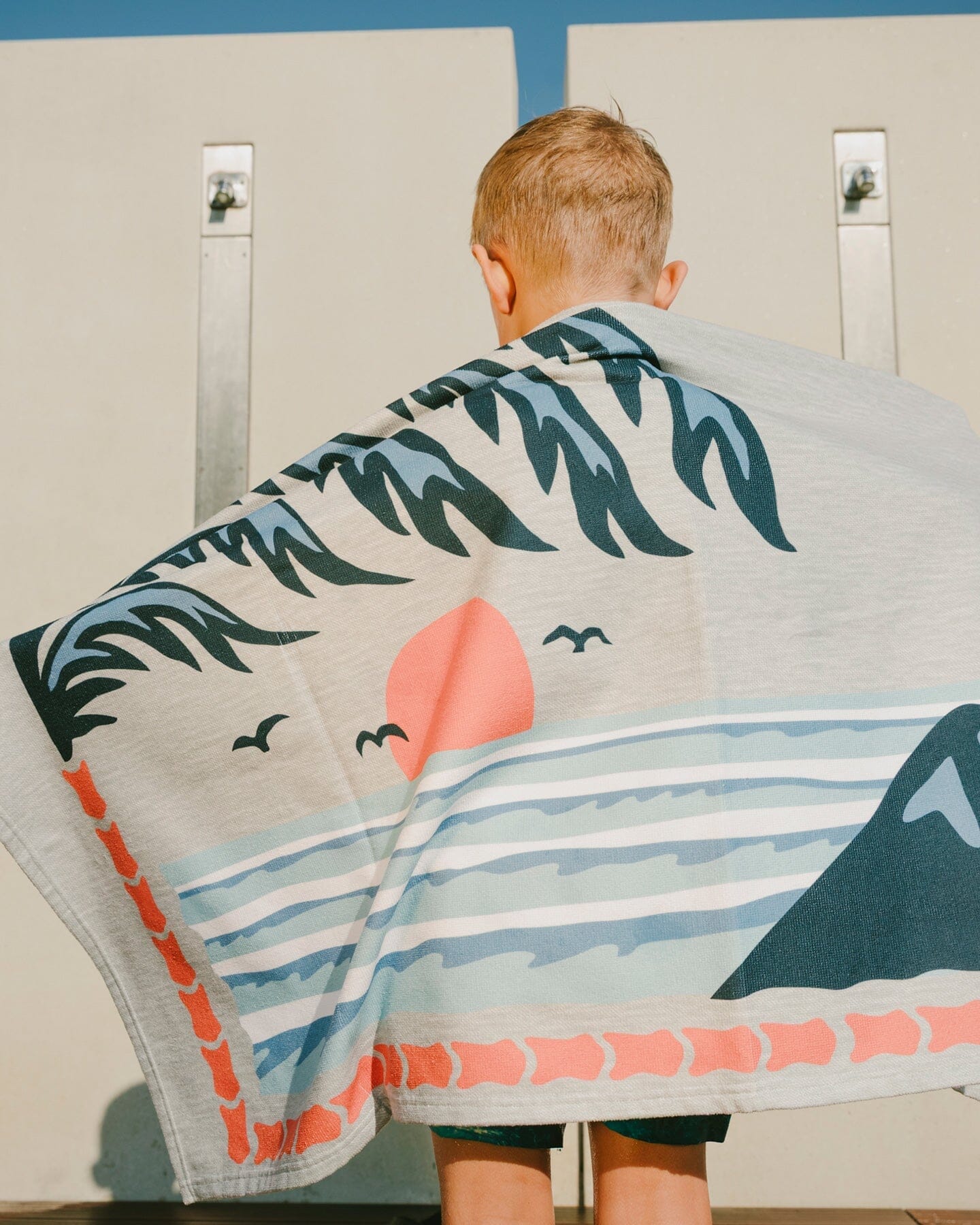 Beach Towel Gray - Image 2