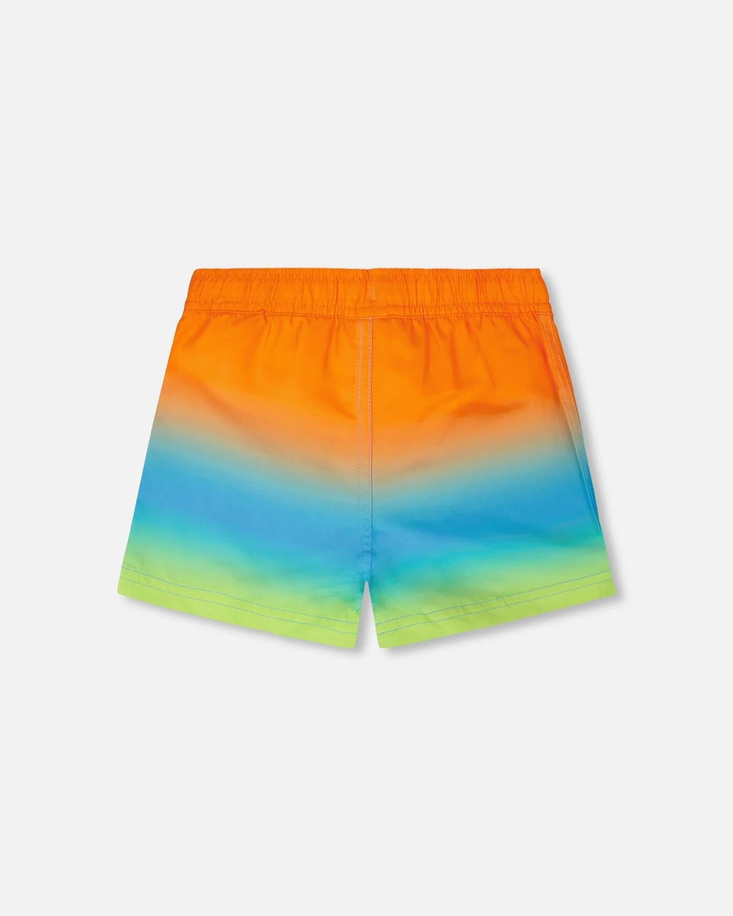 Boardshorts Orange Blue And Green Gradient - Image 3