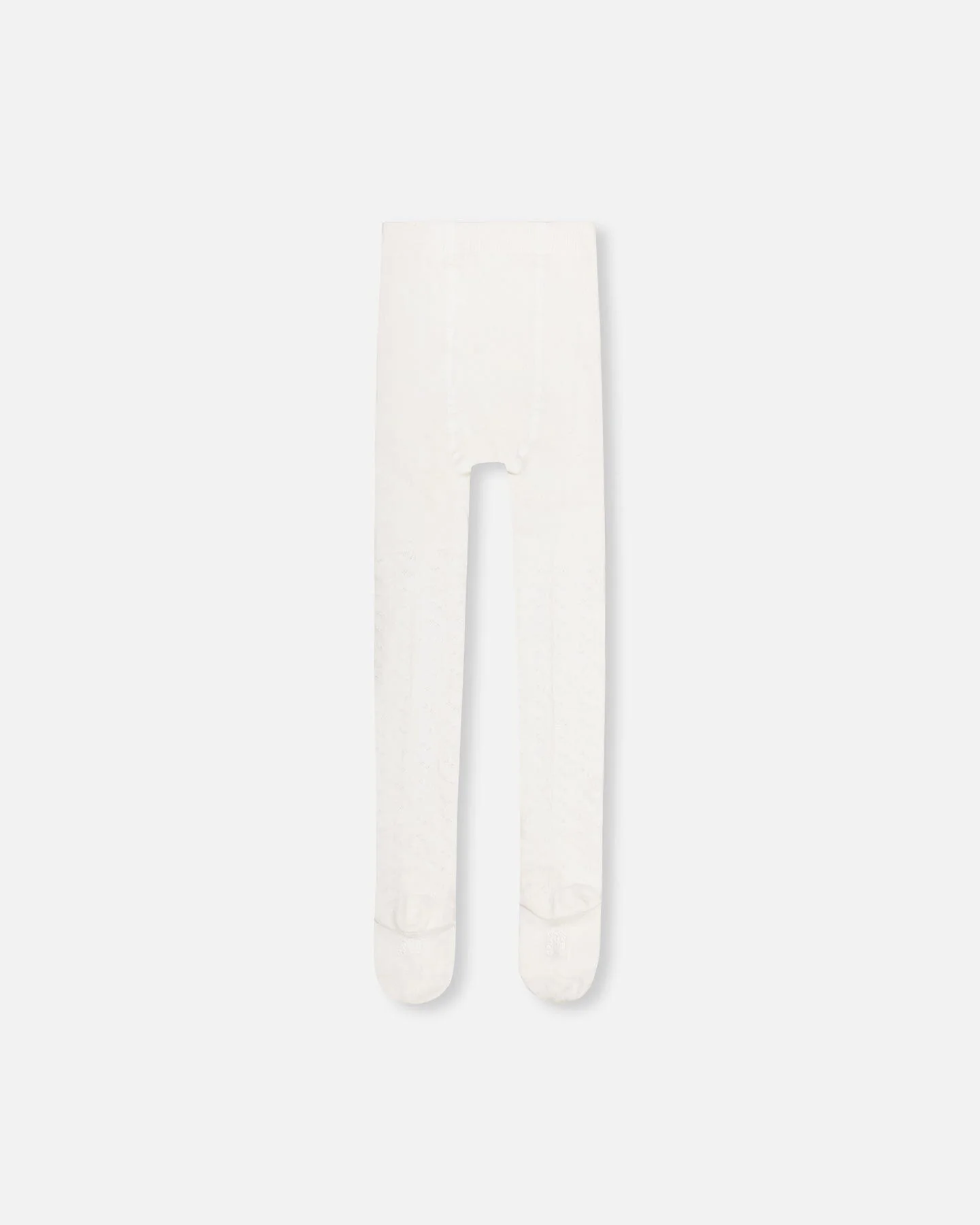 Cable Tights Off White - Image 3