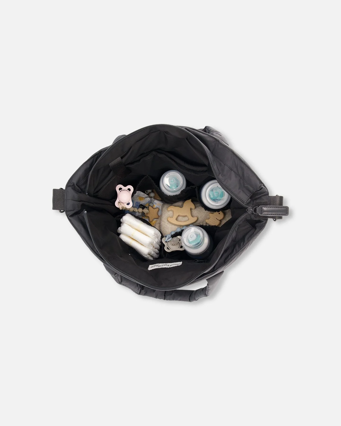 Diaper Bag With Changing Mat Black - Image 3