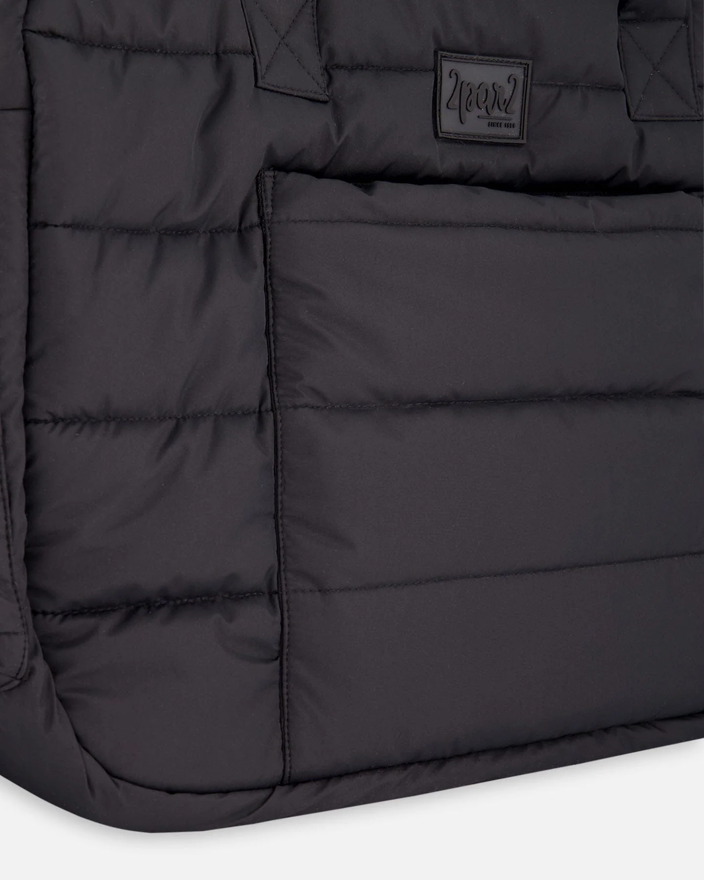 Diaper Bag With Included Changing Mat Black - Image 4