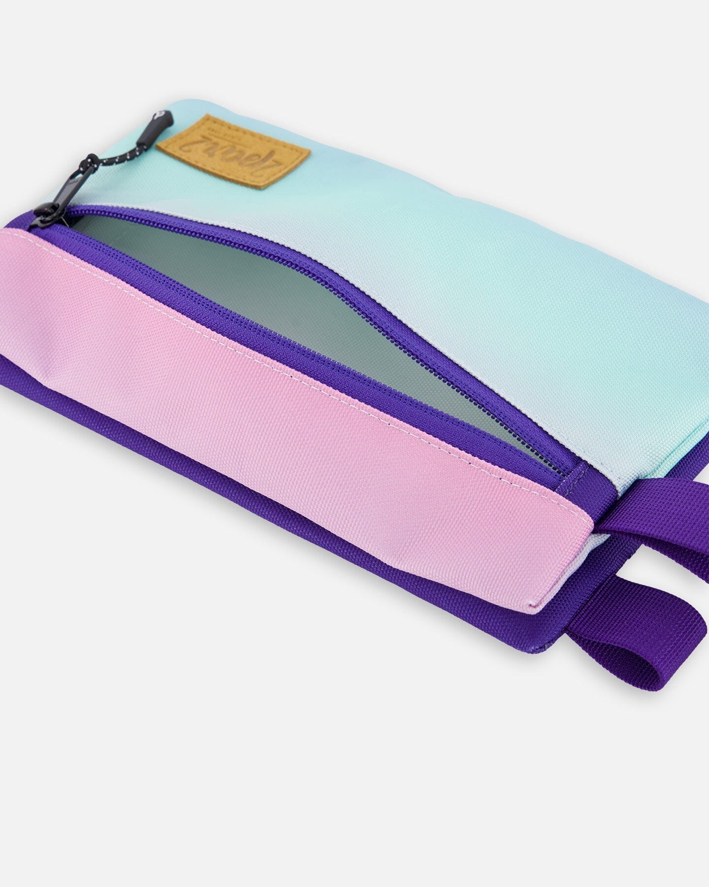 Double Pencil Case Purple Gradient - Image 3