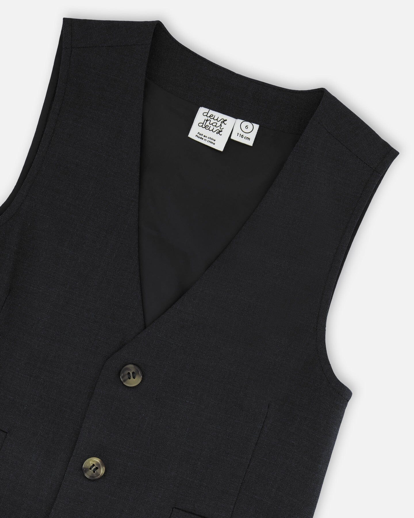 Elegant Vest Black - Image 3