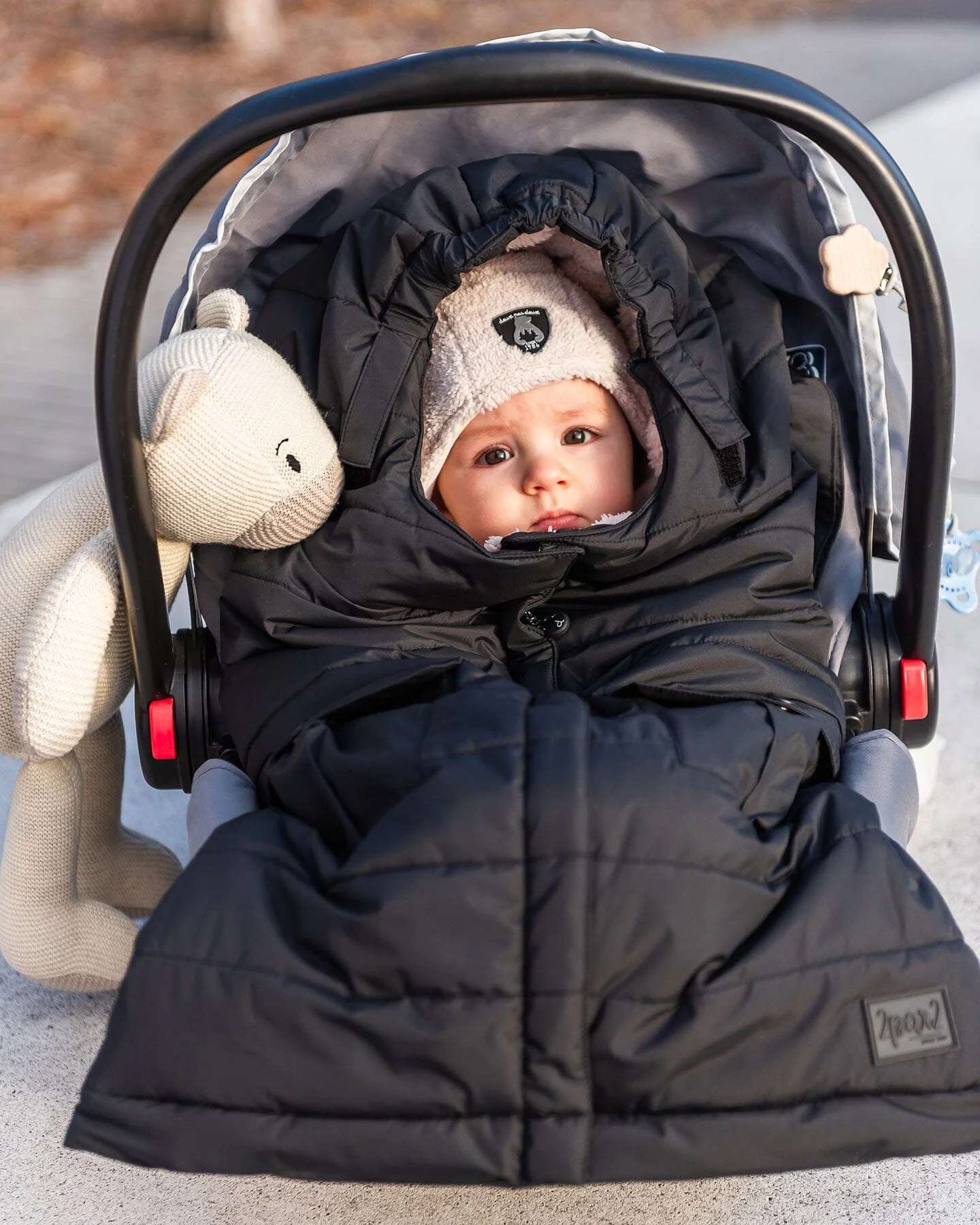 Evolutive Baby Footmuff Silver White - Image 6