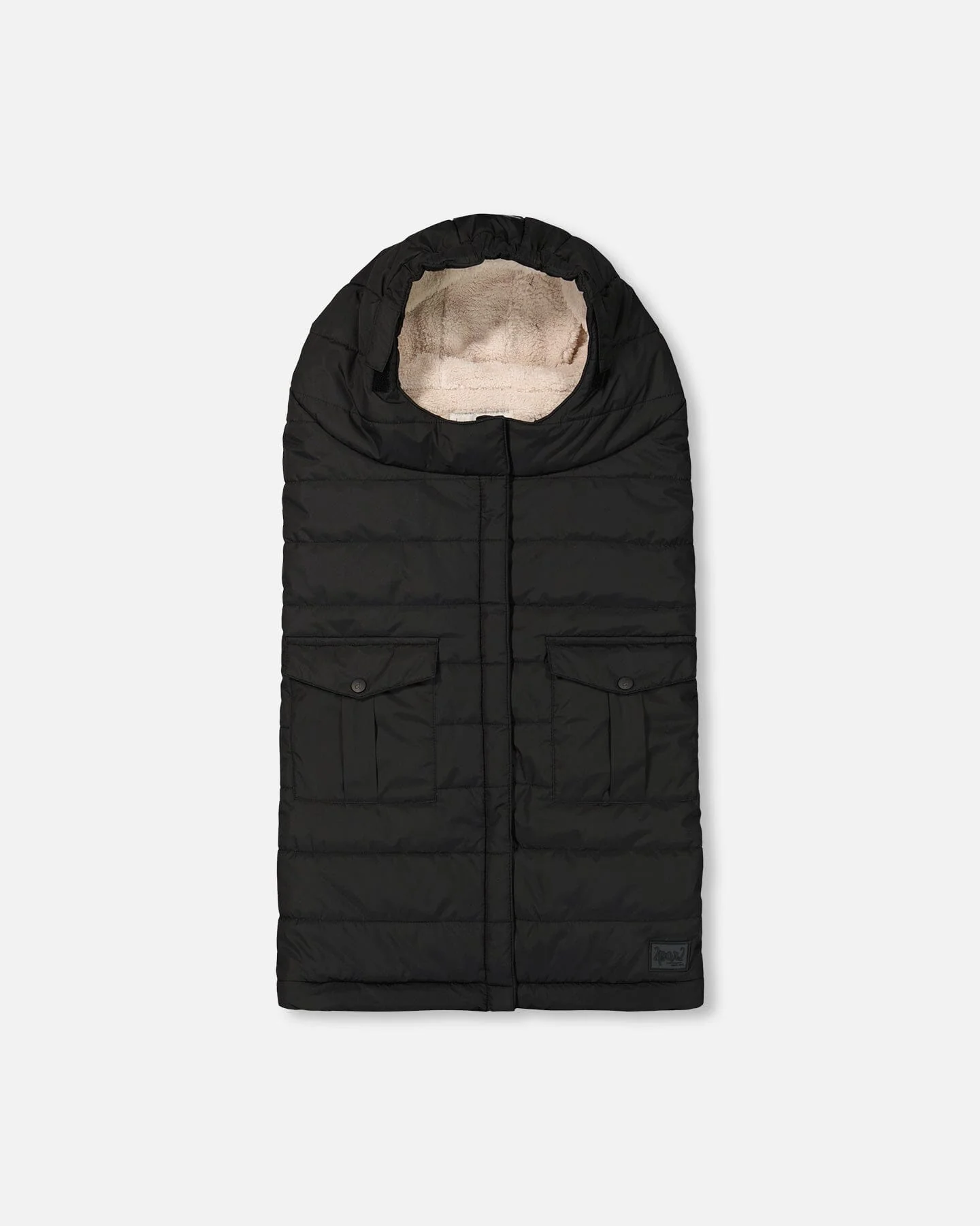 Evolutive Baby Footmuff Designed For Car Seat And Stroller Black - Image 3