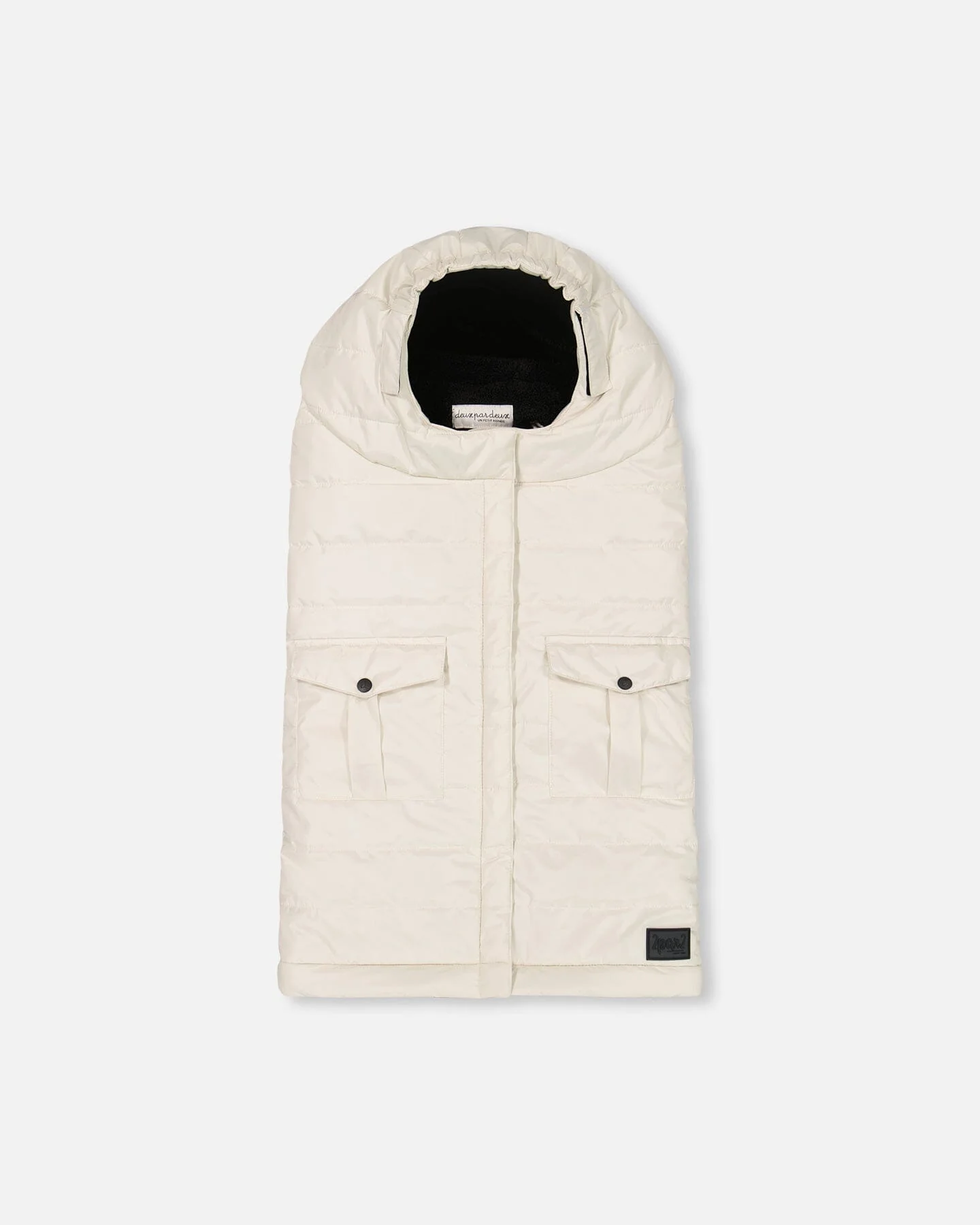Evolutive Baby Footmuff Designed For Car Seat And Stroller Off-White - Image 2