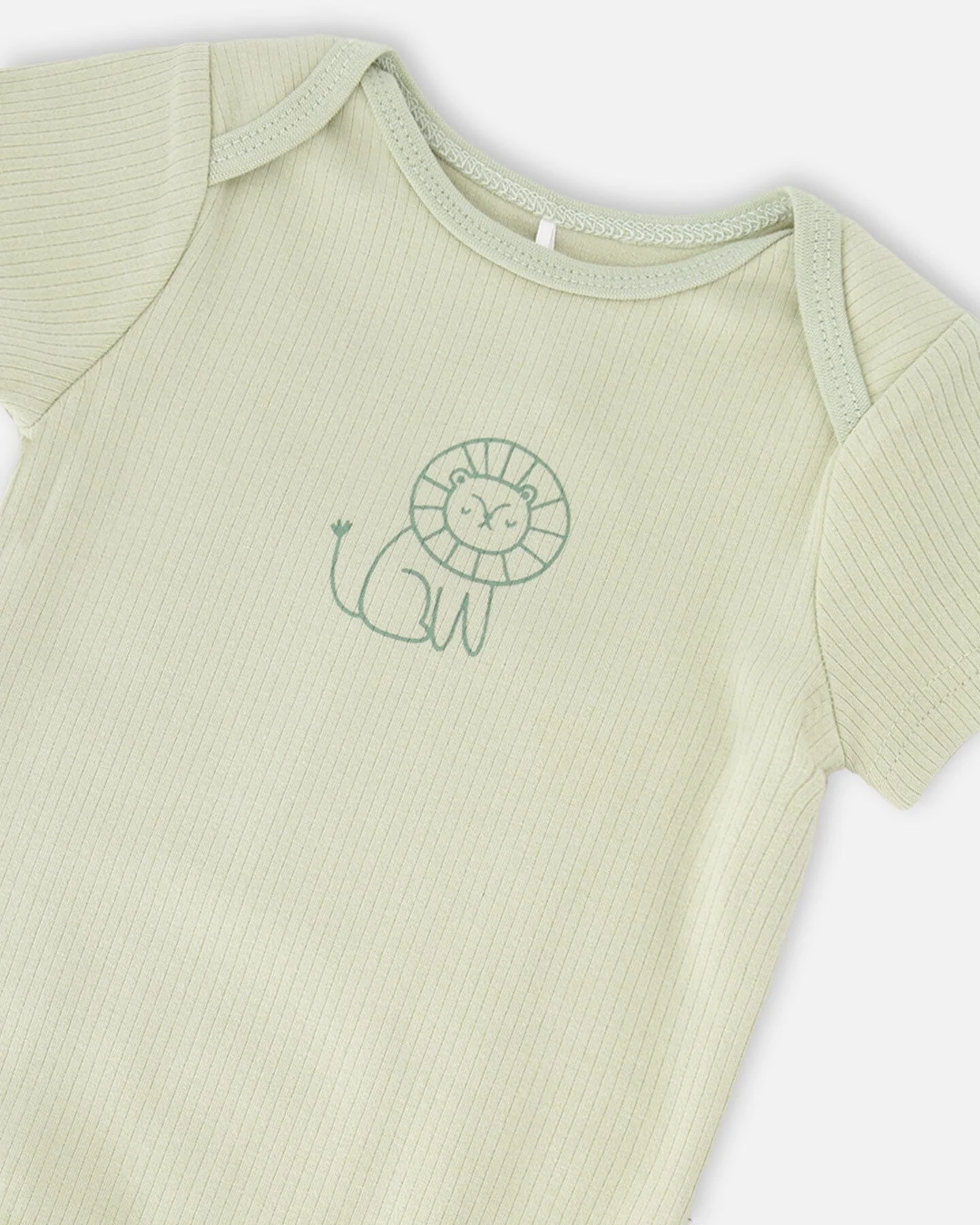 Evolutive Jersey Onesie Sage Green - Image 4