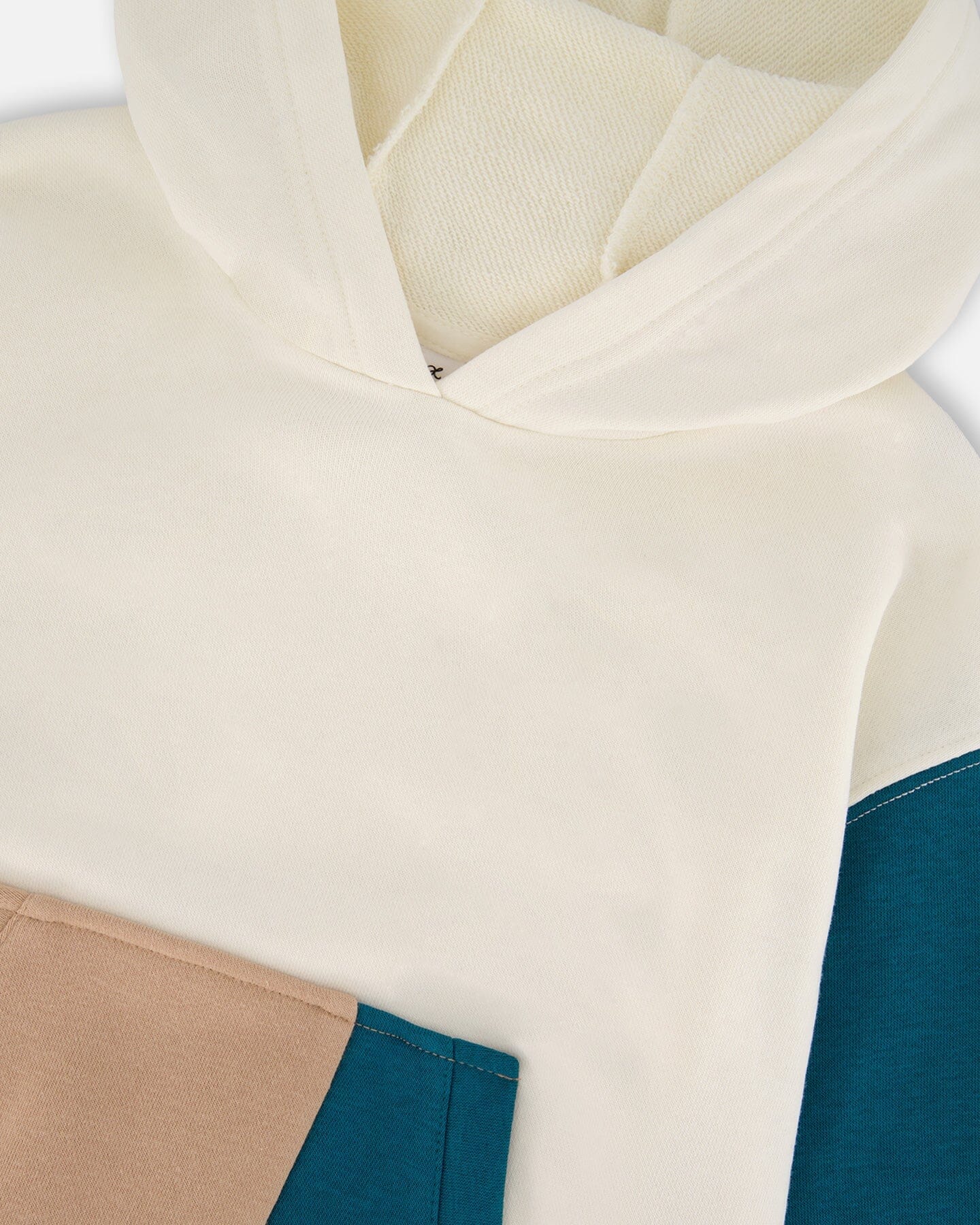 French Terry Hoodie Off-White - Image 5