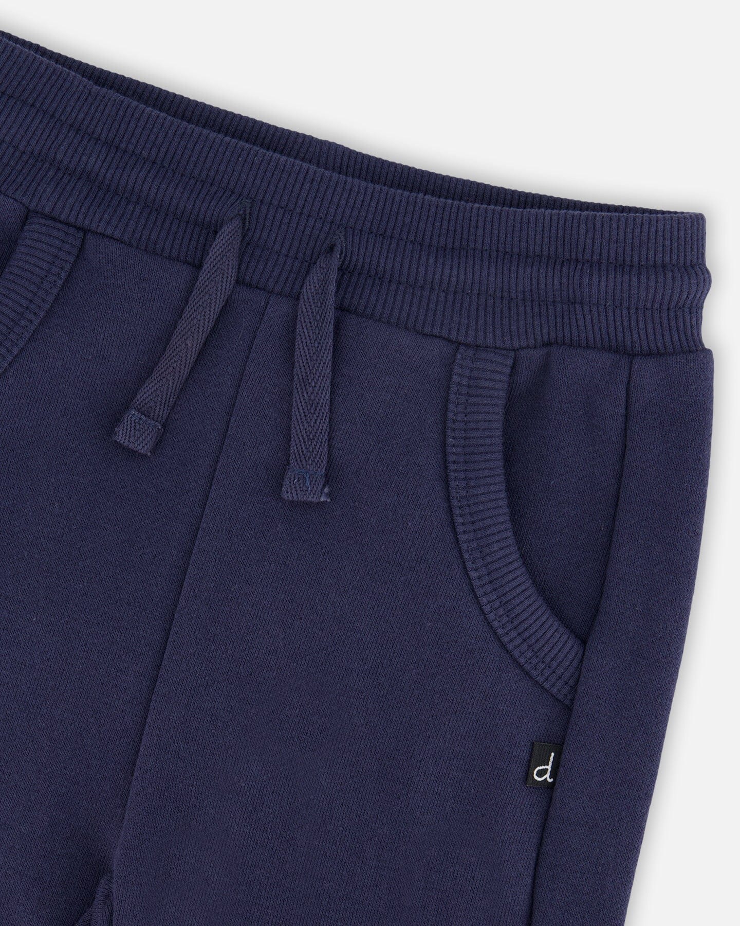 French Terry Pants Blue - Image 4