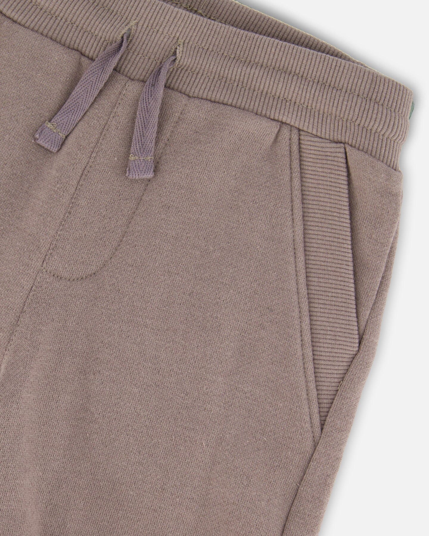 French Terry Shorts Taupe - Image 4