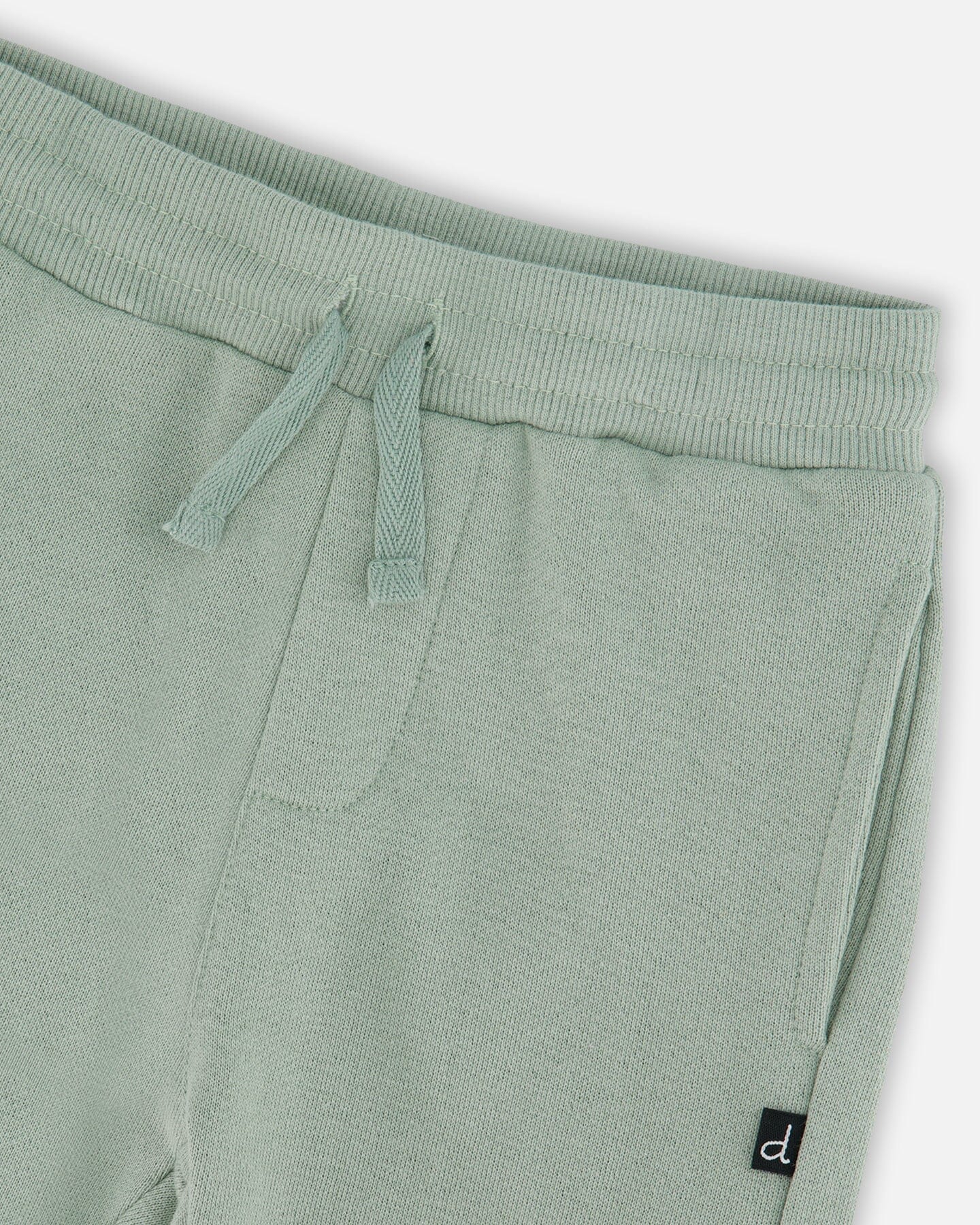 French Terry Sweatpants Mint Green - Image 4
