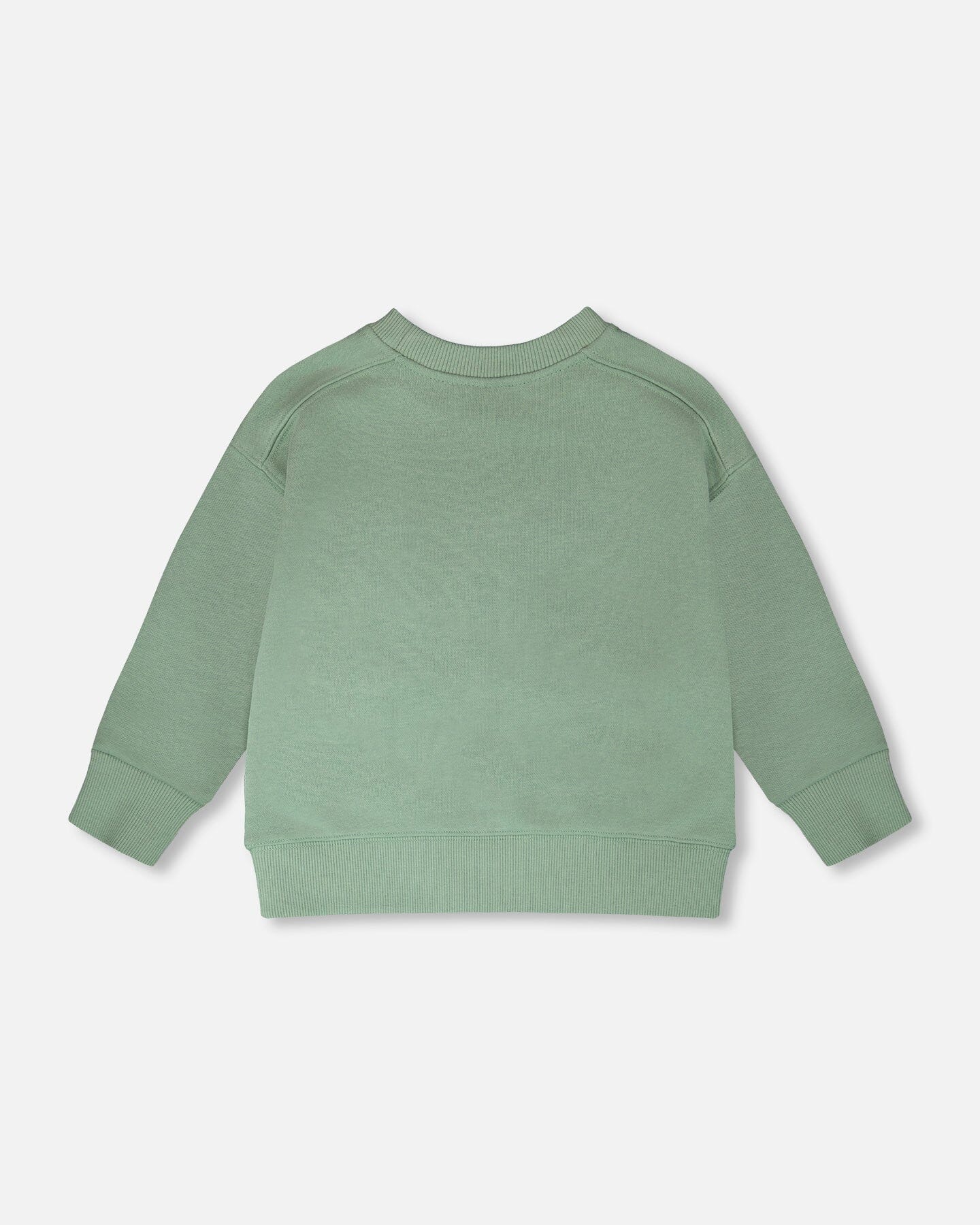 French Terry Sweatshirt Pale Green - Image 4