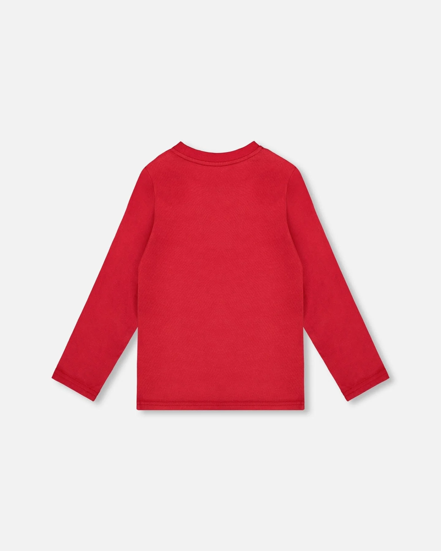 Jersey T-Shirt Cherry Red With Moose - Image 3