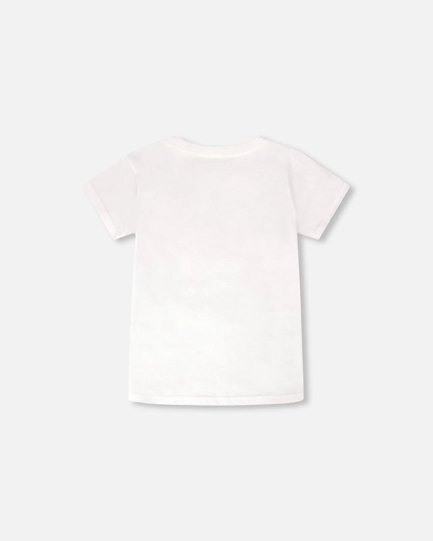 Jersey T-Shirt With Chest Pocket White - Image 3