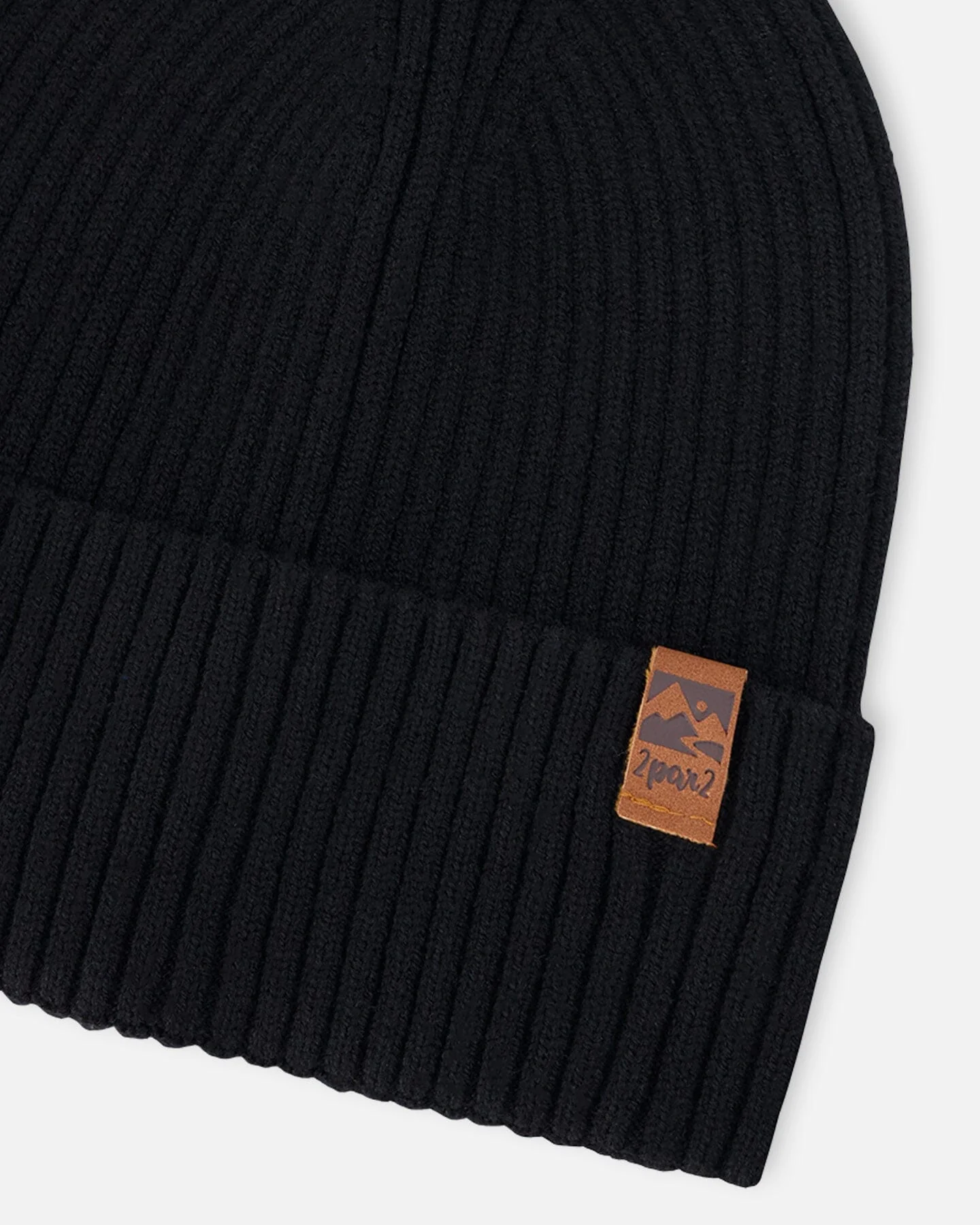 Knit Hat Black - Image 4