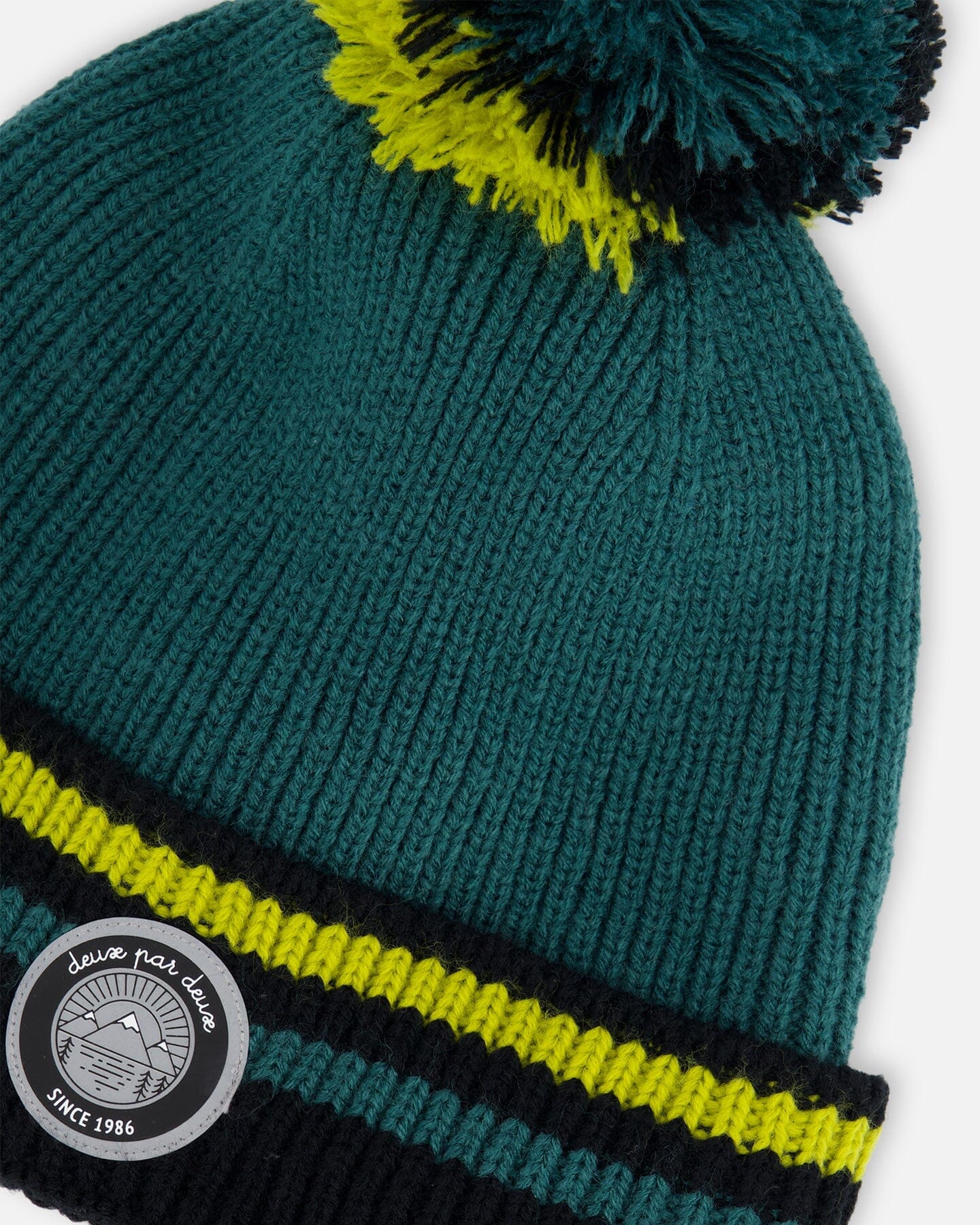 Knit Hat Forest Green - Image 5