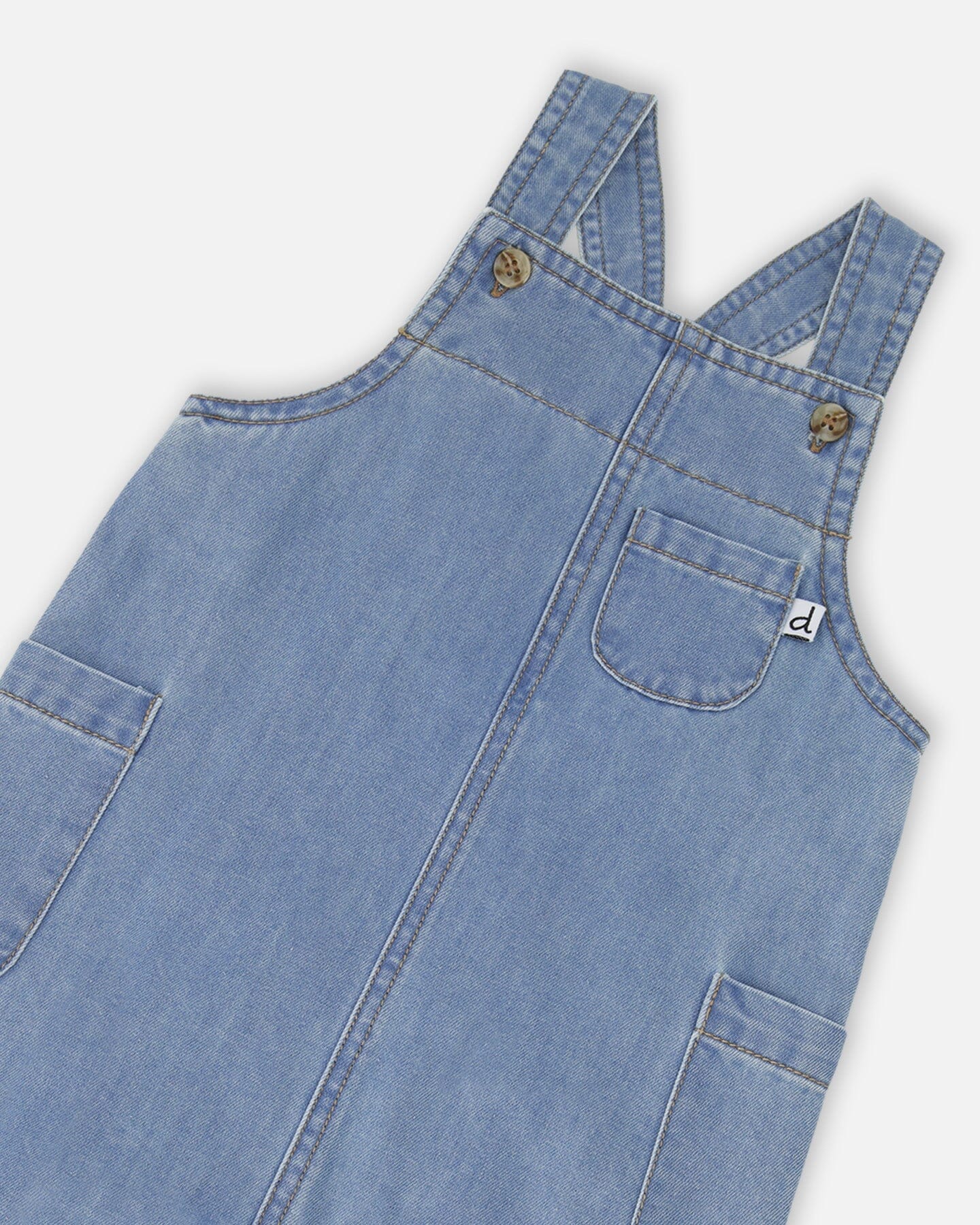Light Blue Chambray Overall - Image 3