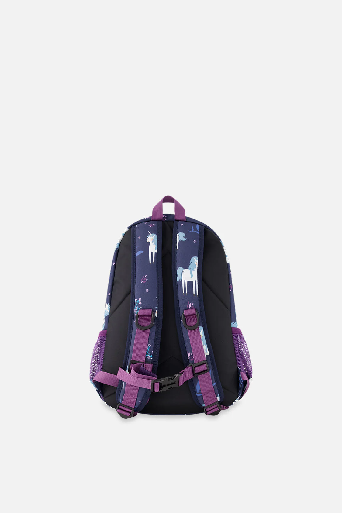 Little Kids Backpack Blue Unicorn Print - Image 3