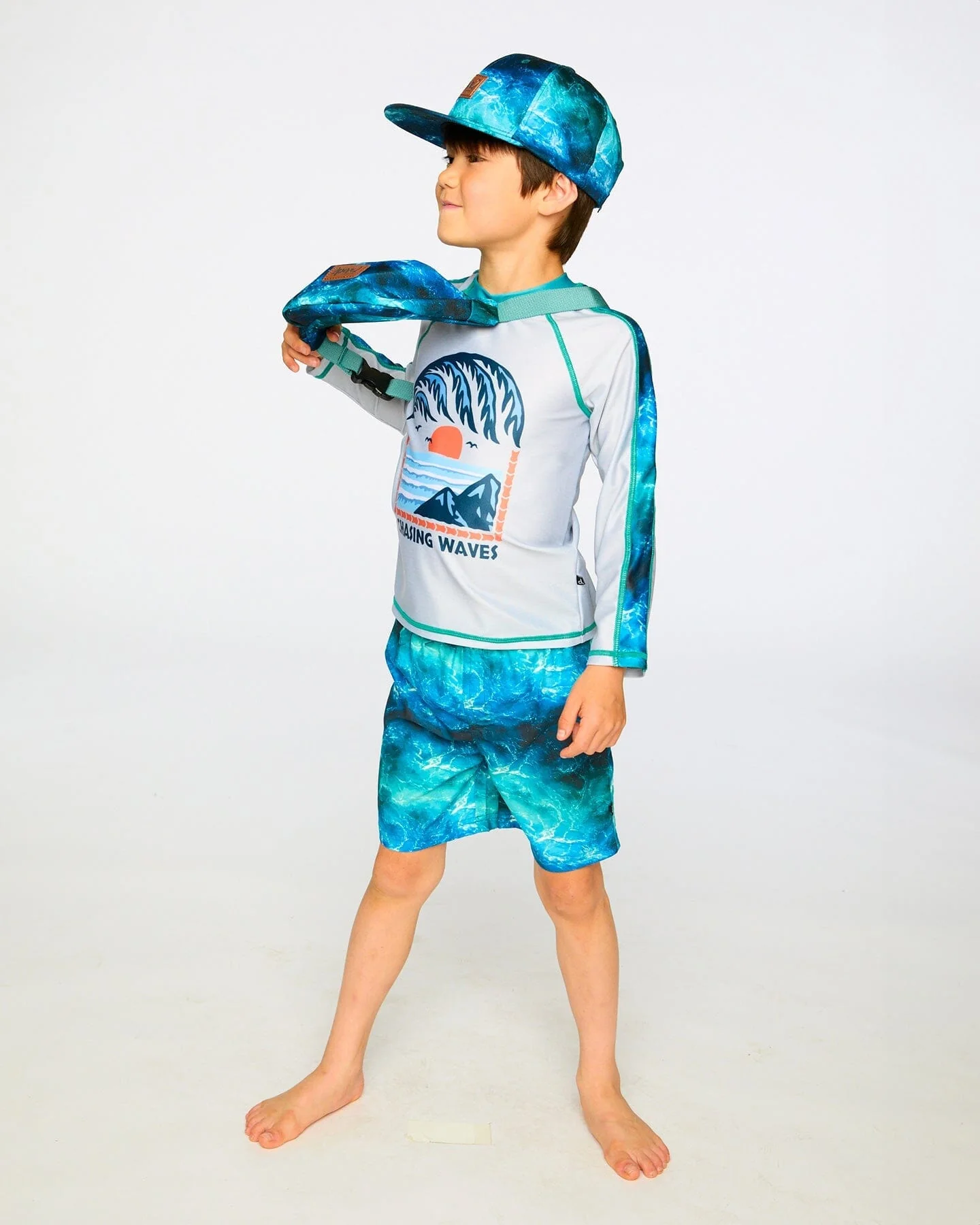 Long Sleeve Rashguard Pale Gray - Image 4