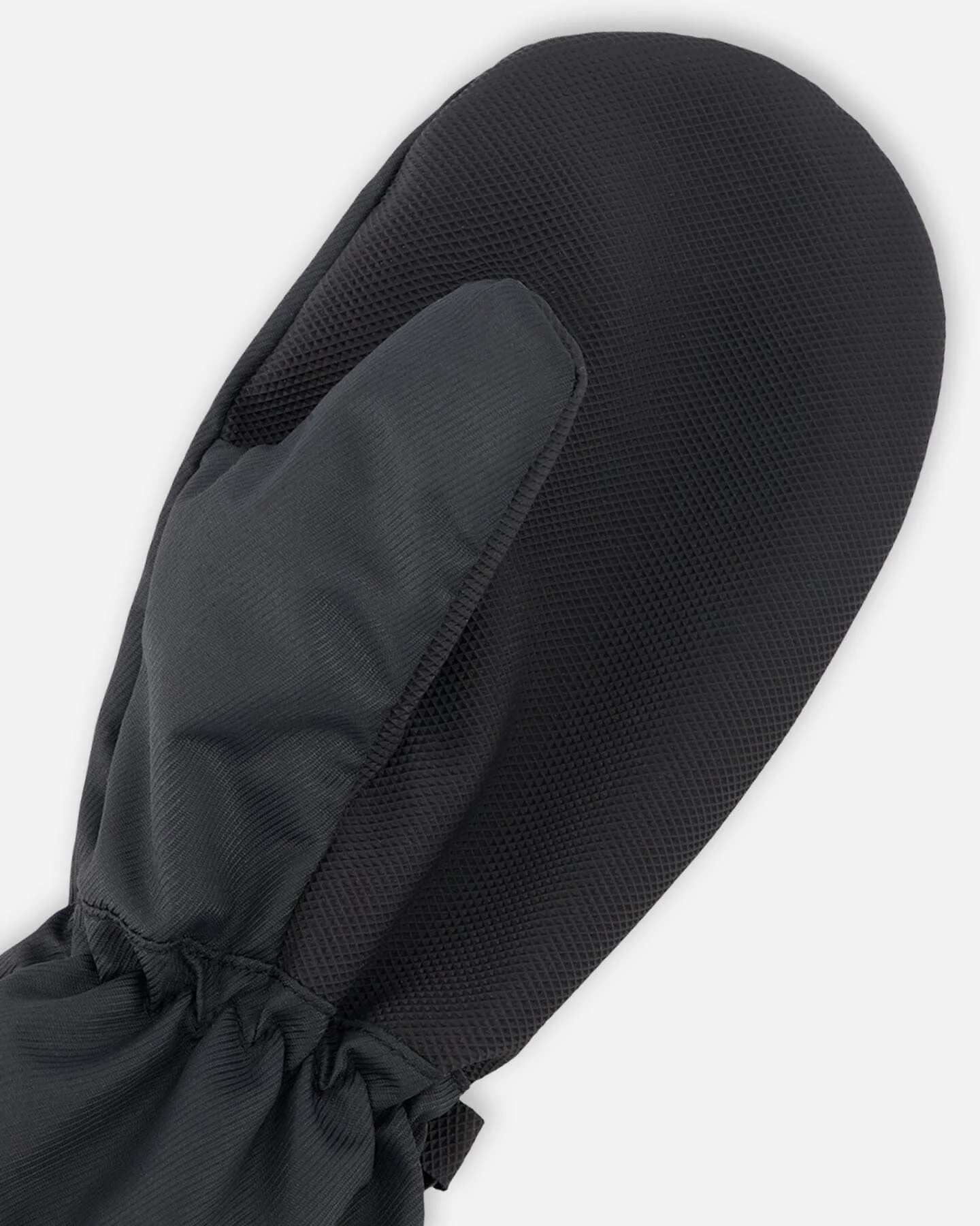 Mid-Season Mittens In Recycled Polyester Black - Image 4