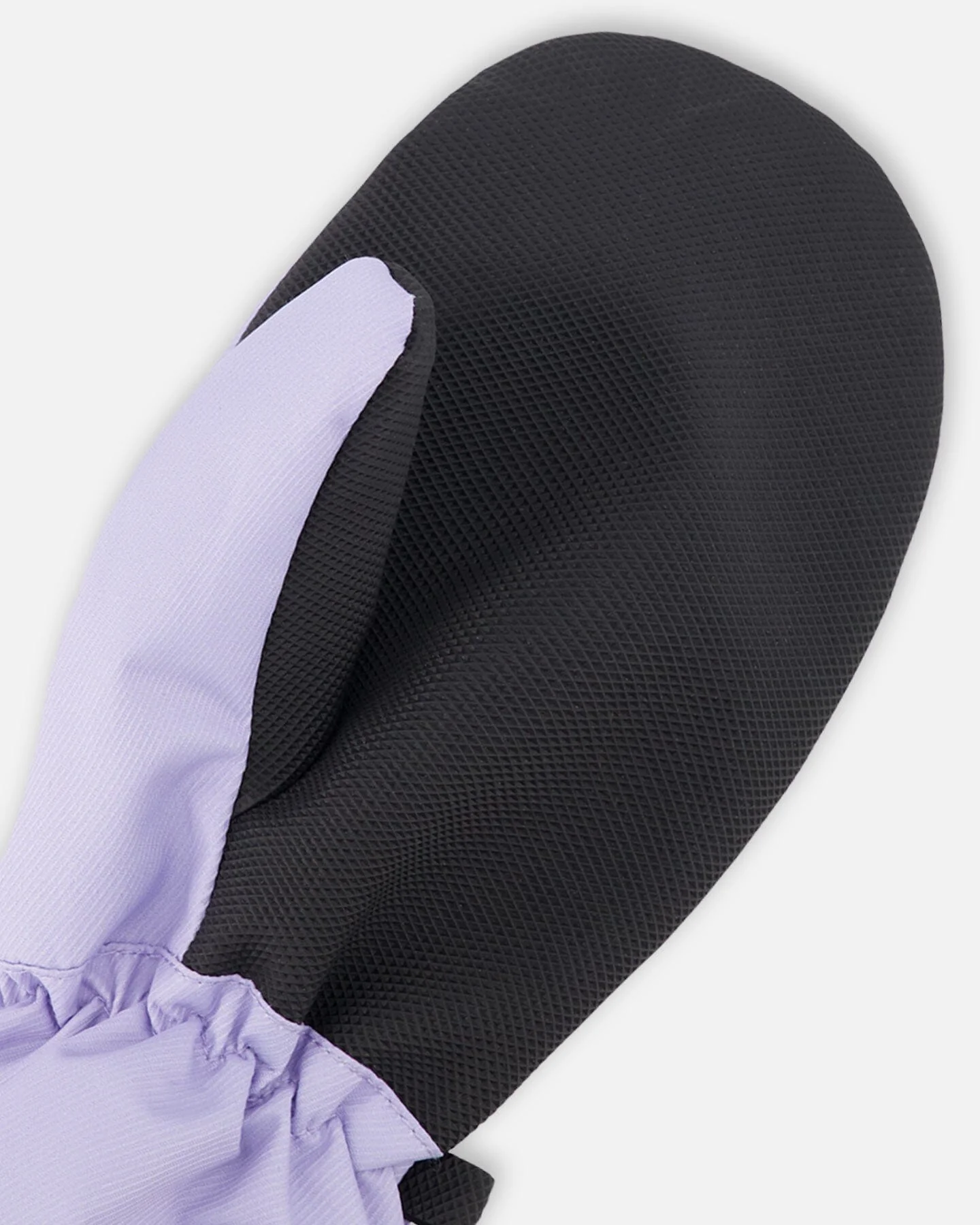 Mid-Season Mittens In Recycled Polyester Lavender - Image 3