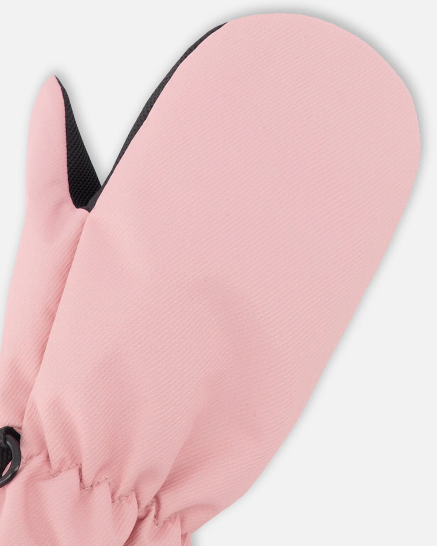 Mid-Season Mittens In Recycled Polyester Light Pink - Image 3