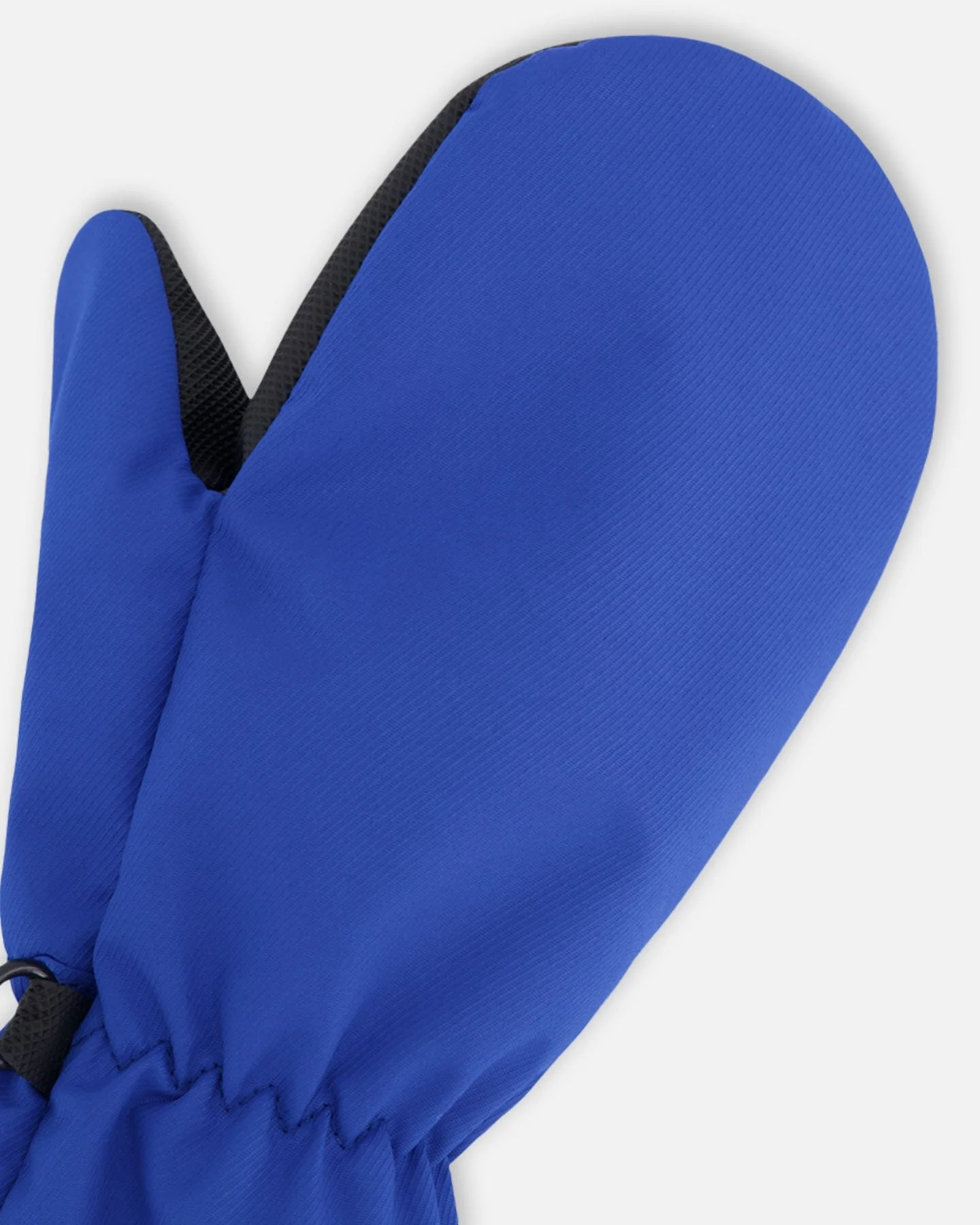 Mid-Season Mittens In Recycled Polyester Royal Blue - Image 4