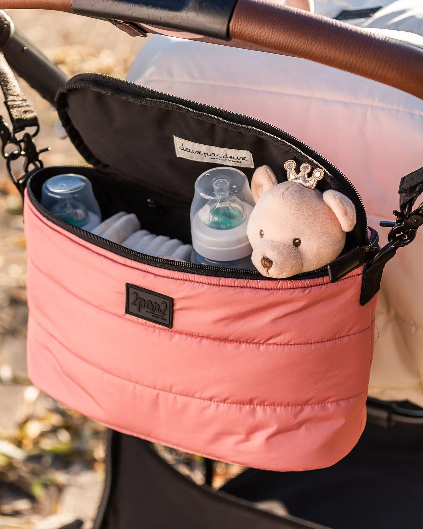 Mini Diaper Bag Ash Rose - Image 2