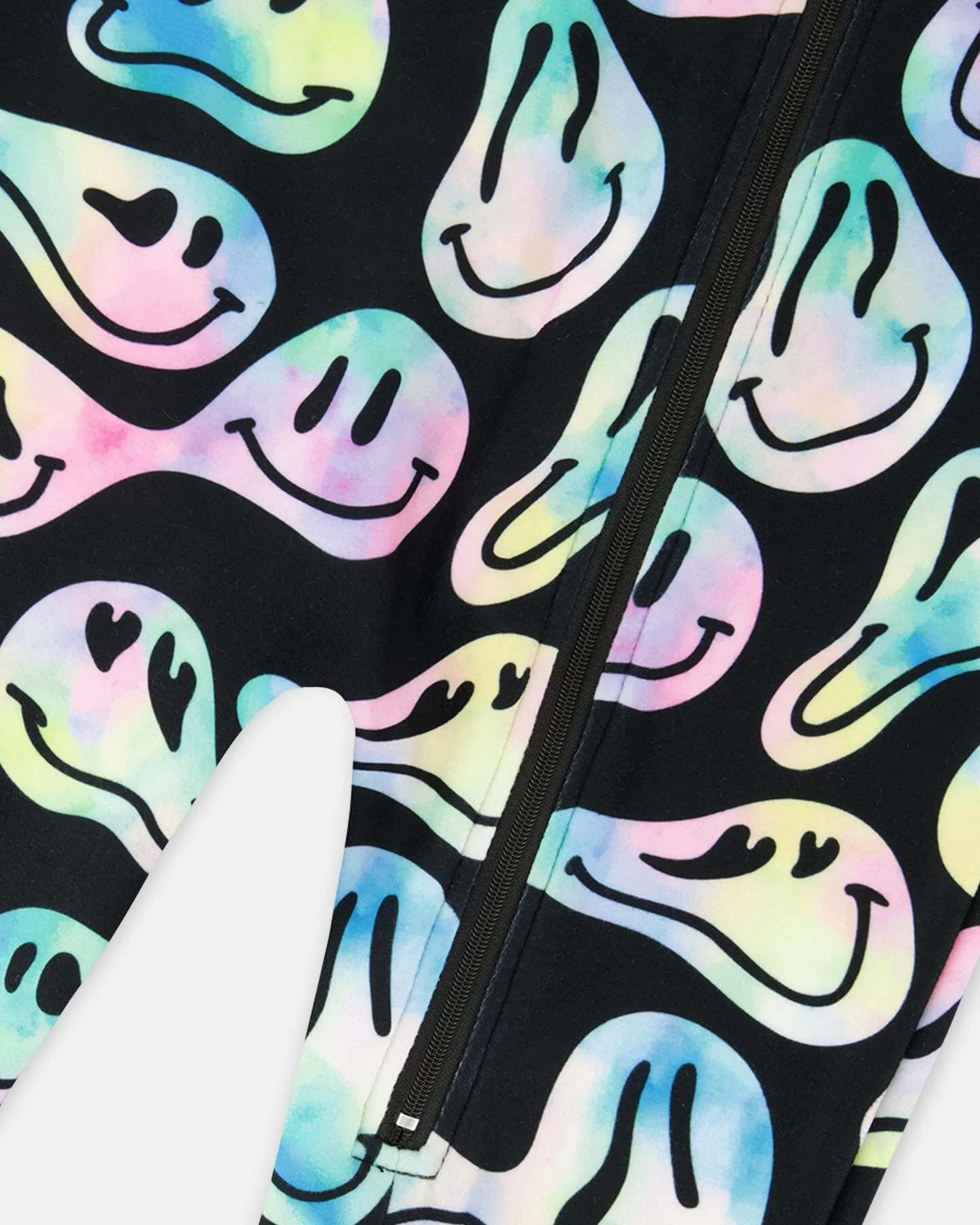 One-Piece Thermal Underwear Smiley Face Girl - Image 4