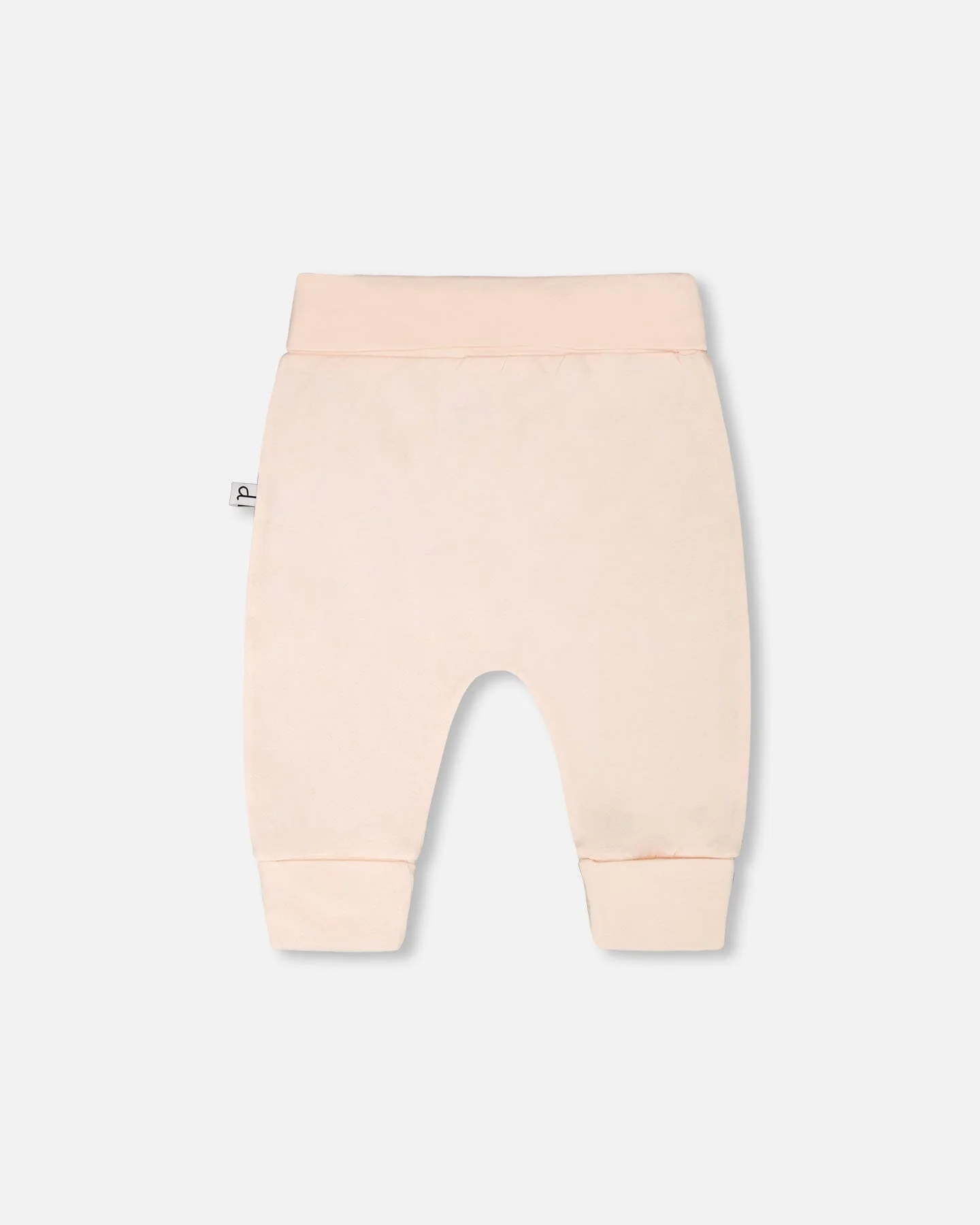 Organic Cotton Jersey Evolutive Pants Peach - Image 2