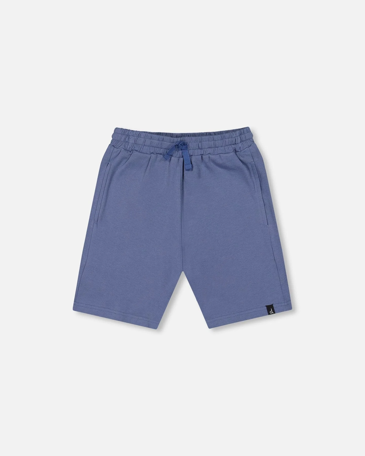 Organic Cotton Jersey Shorts Blue
