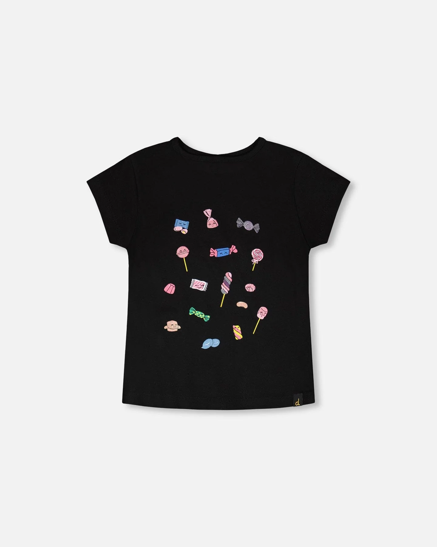 Organic Cotton Jersey T-Shirt Black