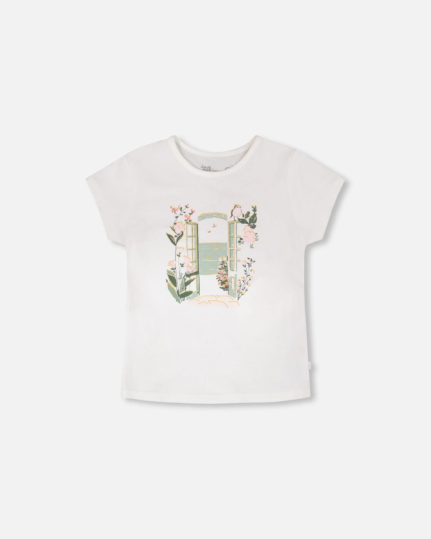 Organic Cotton Jersey T-Shirt Off-White