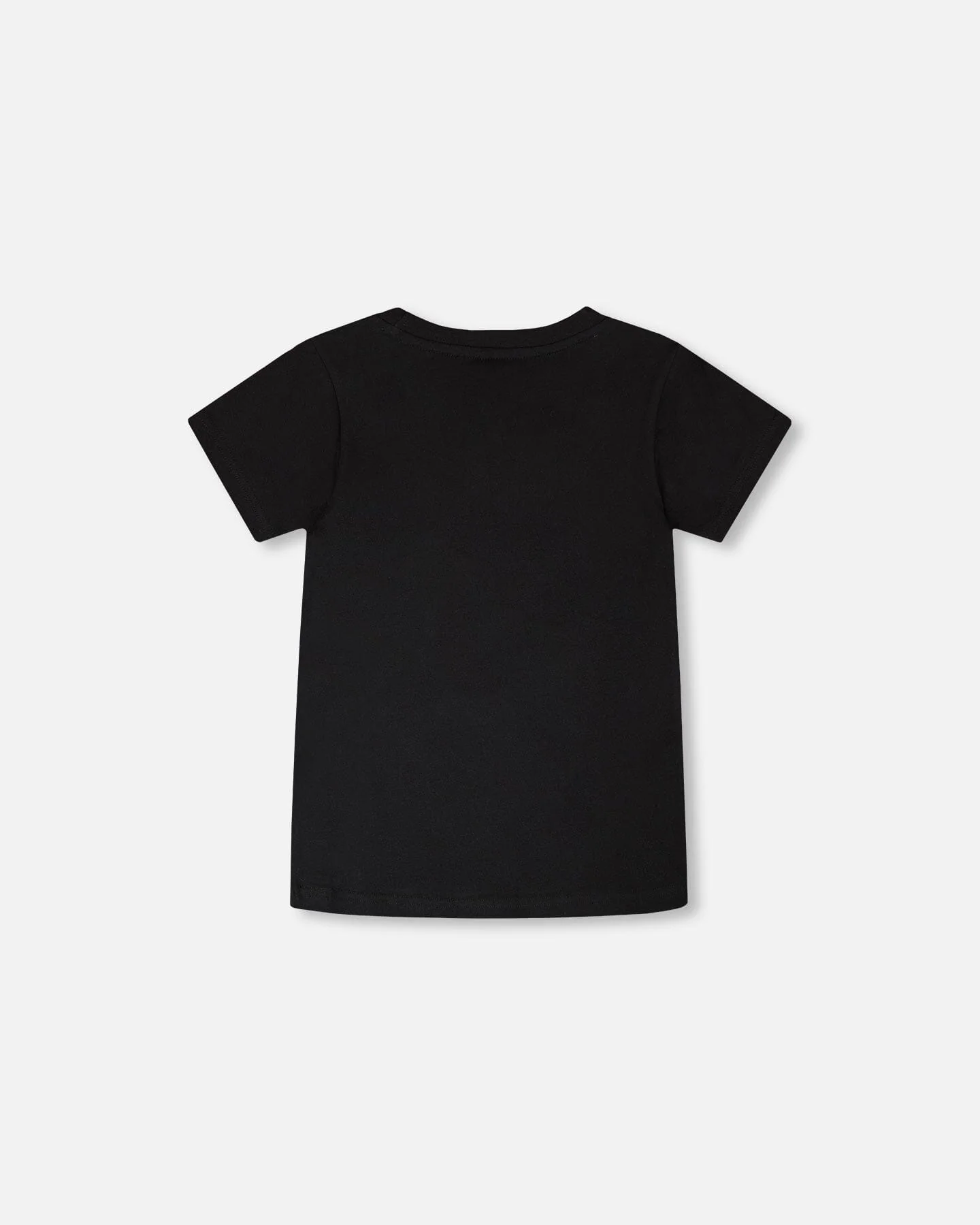 Organic Cotton Jersey T-Shirt With Dino Print Black - Image 3