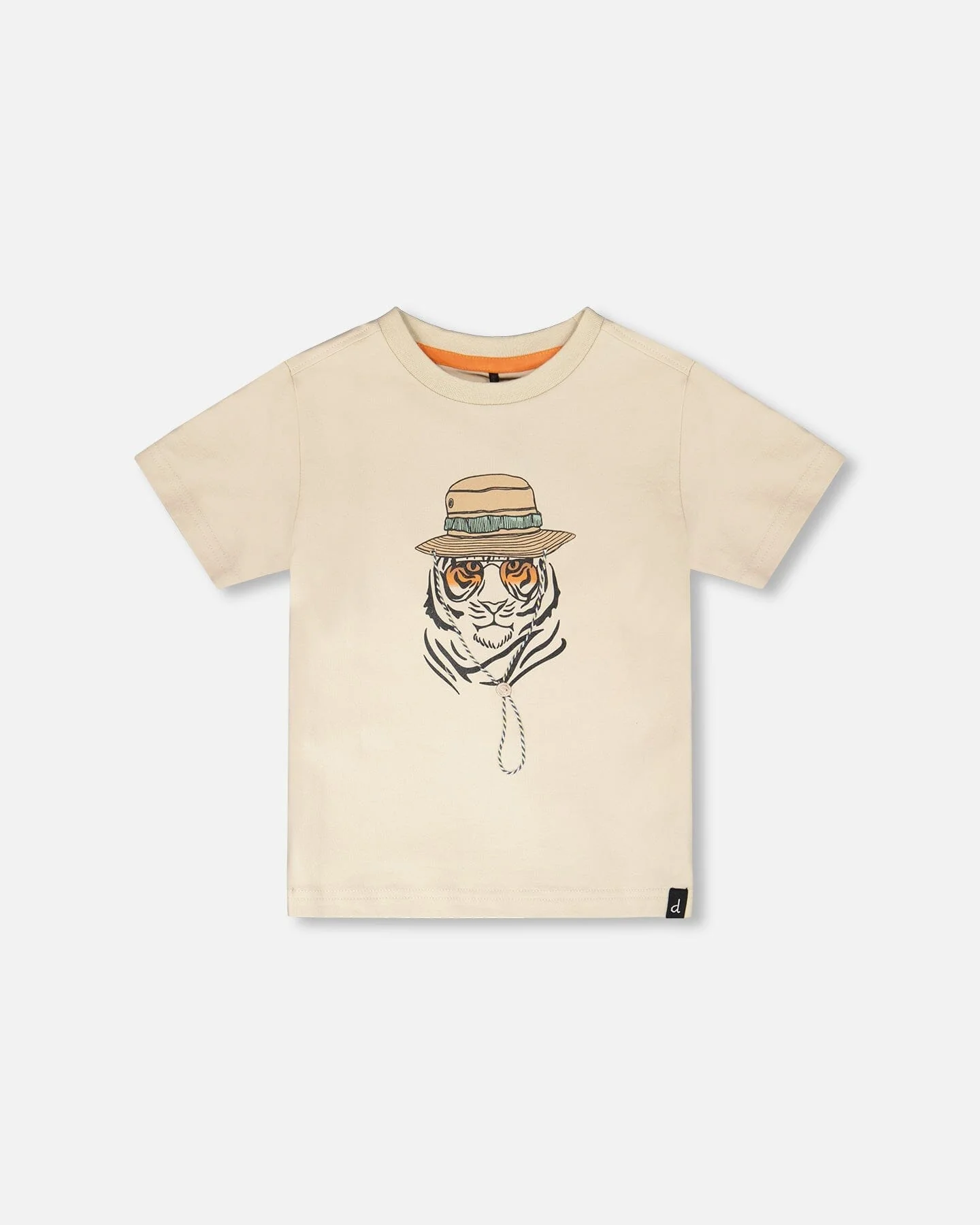 Organic Cotton Short Sleeve T-Shirt Off White
