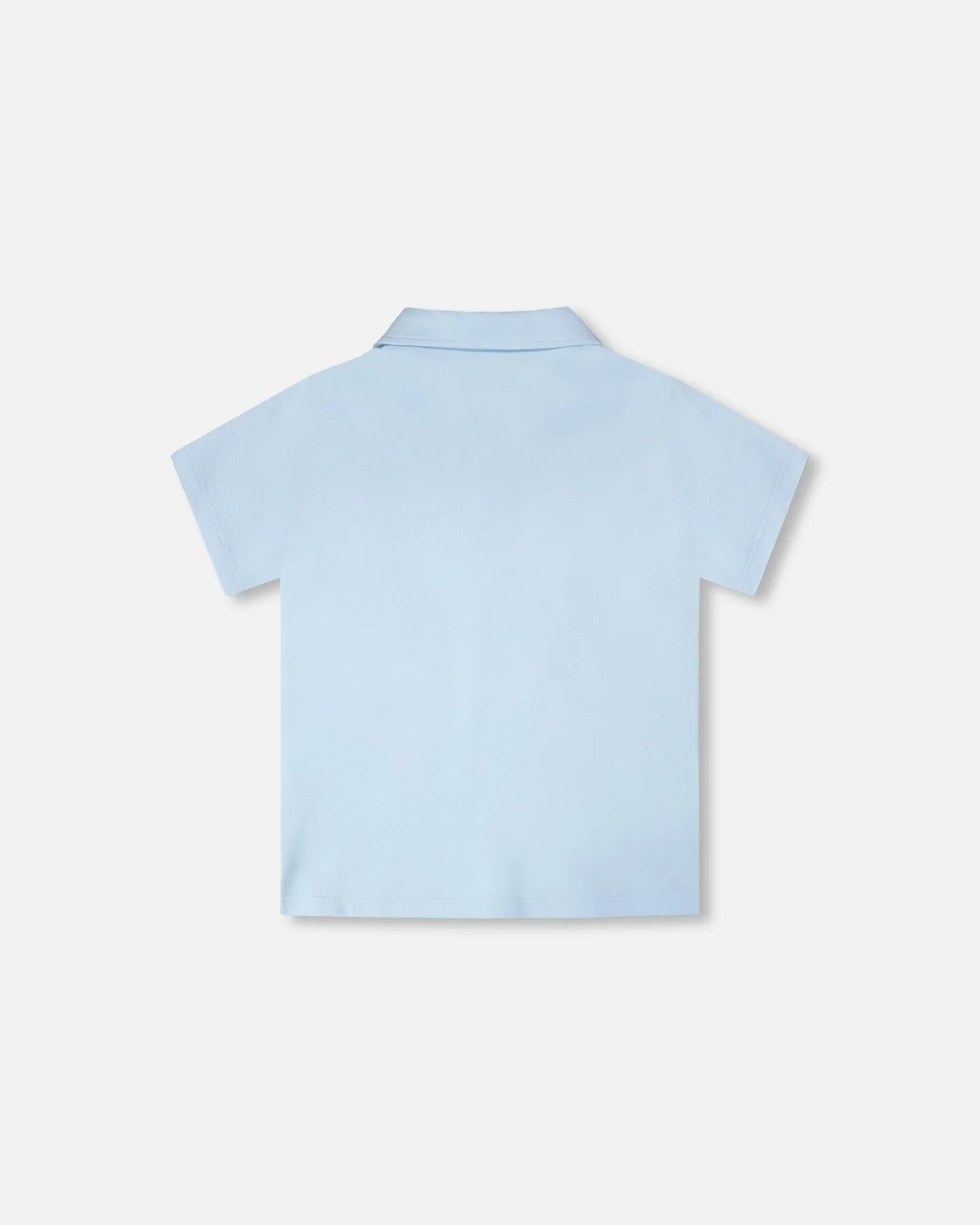 Polo T-Shirt Pale Blue - Image 2
