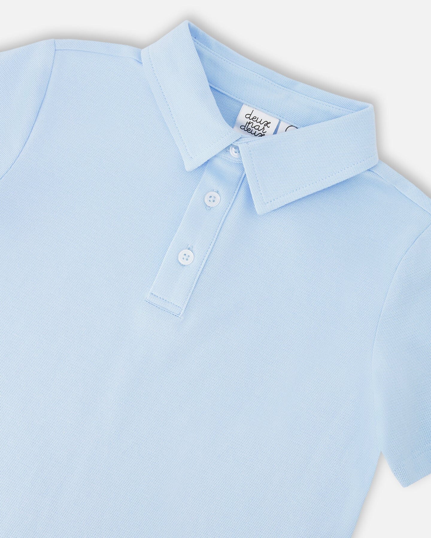 Polo T-Shirt Pale Blue - Image 3