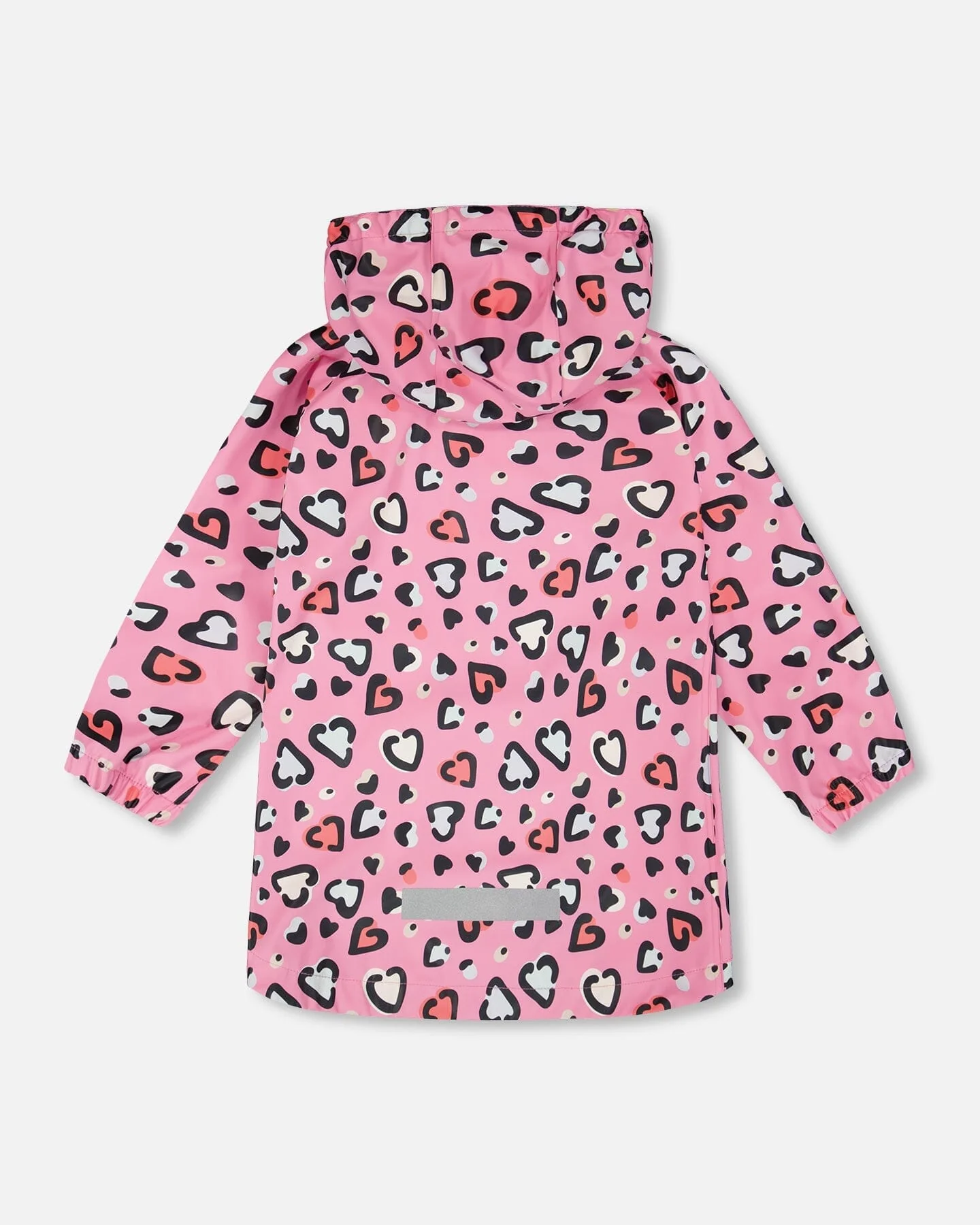 Pink raincoat with color-changing hearts - Image 3