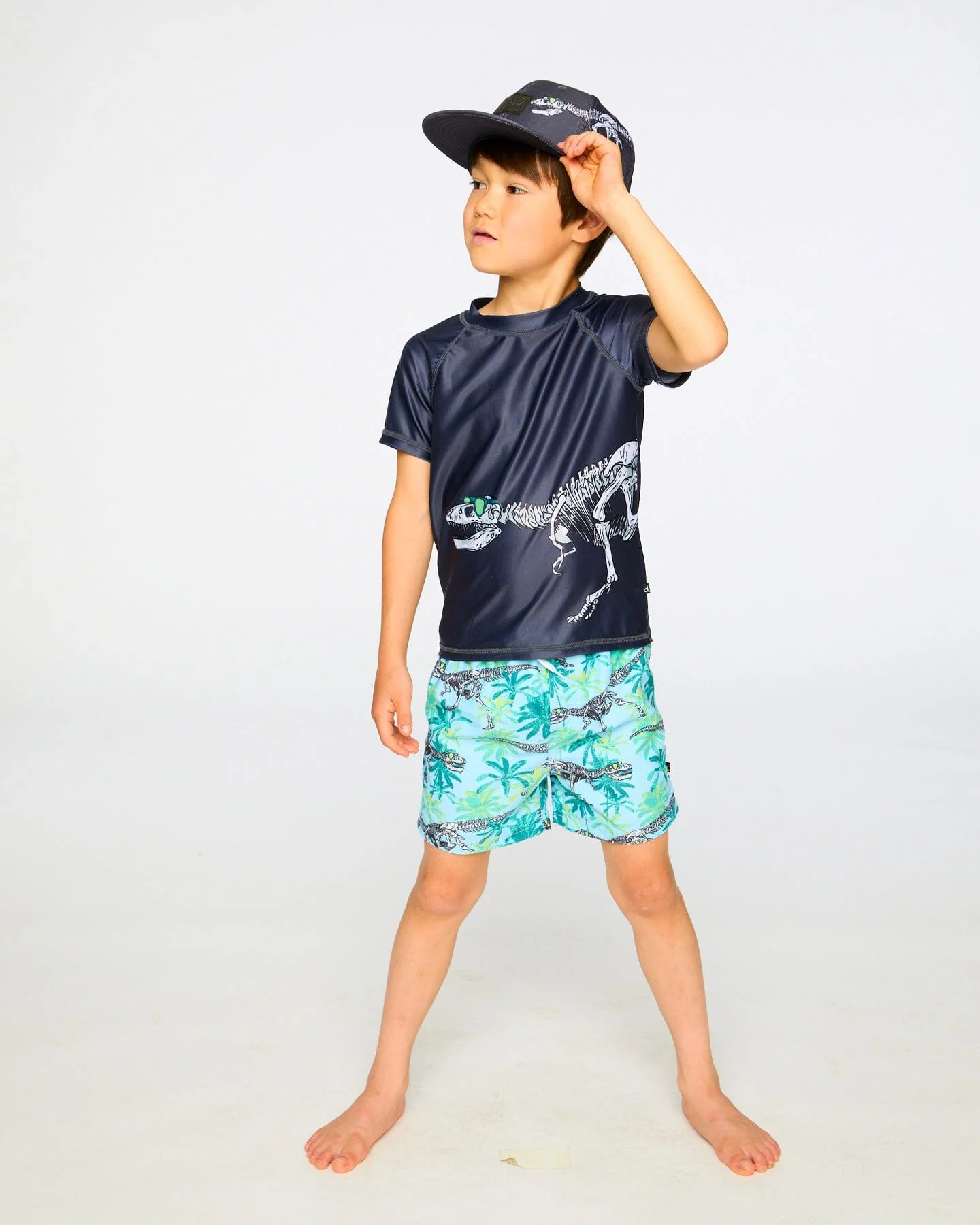 Short Sleeve Rashguard Black - Image 3