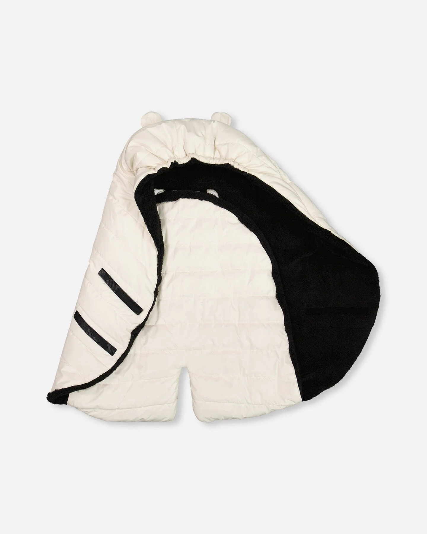 Snuggly Wrap Silver White For Car Seat And Stroller - Image 3