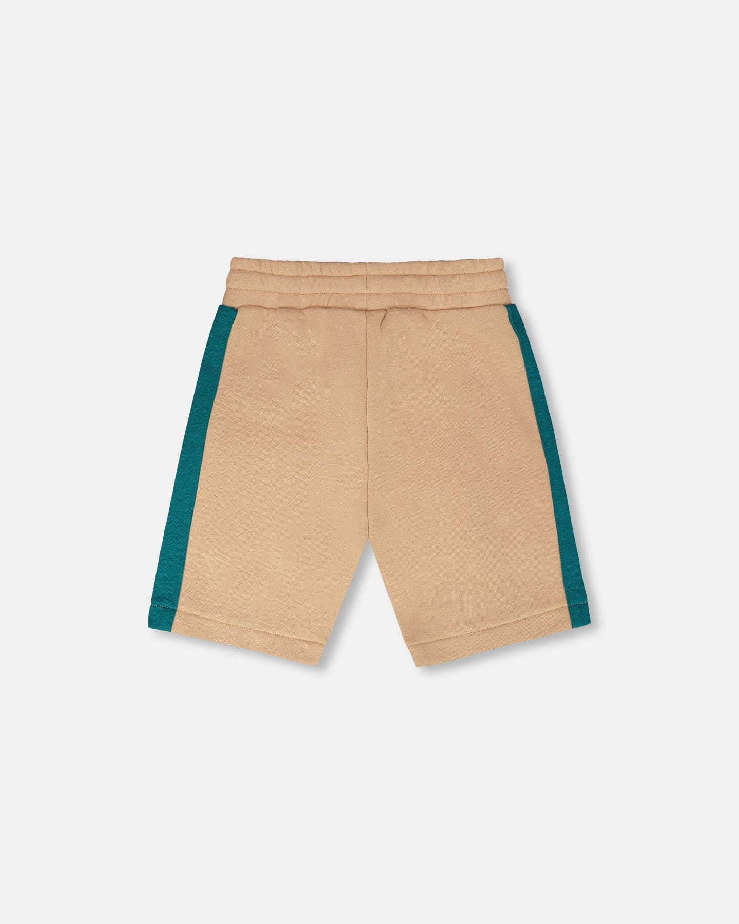 Sporty French Terry Shorts Beige - Image 4