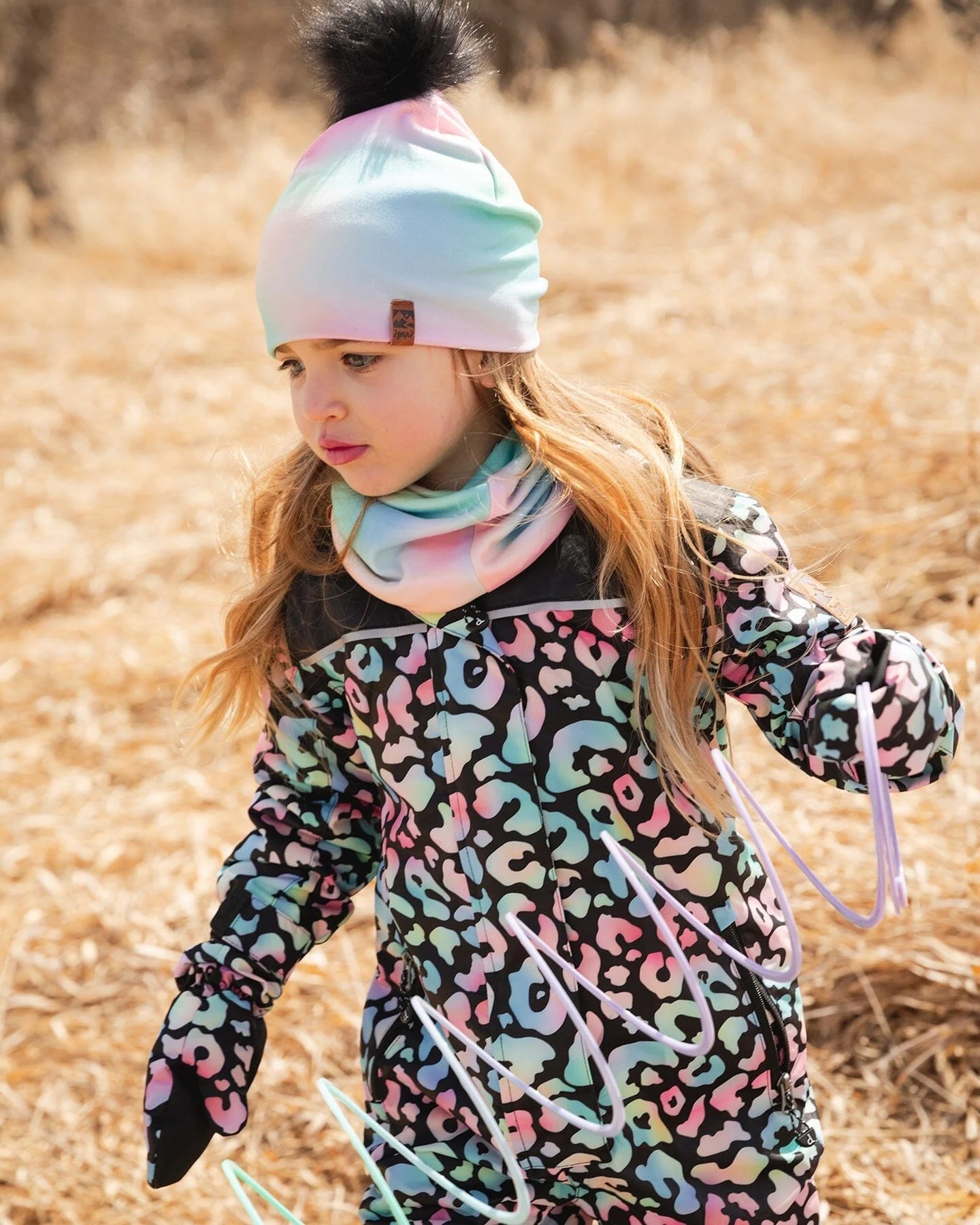 Stretch Jersey Neck Tube Multicolored - Image 2