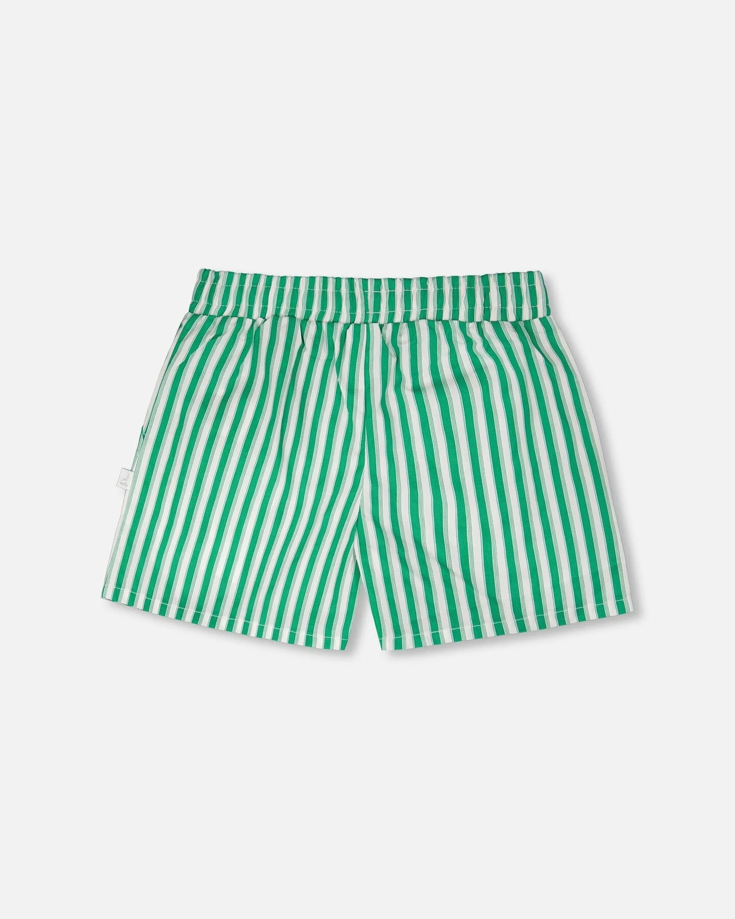 Striped Shorts Green - Image 3