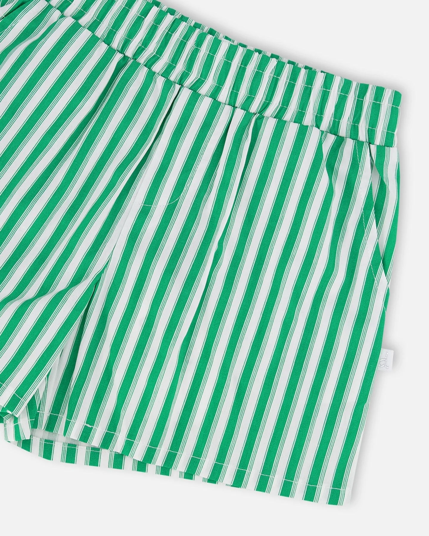 Striped Shorts Green - Image 4