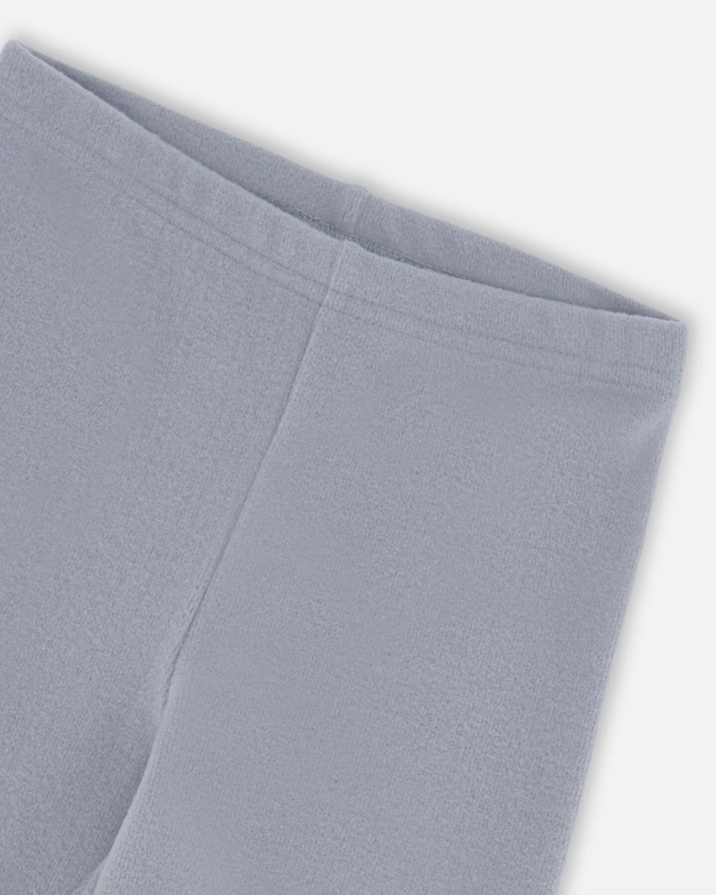 Super Soft Ribbed Leggings Blue Gray - Image 3