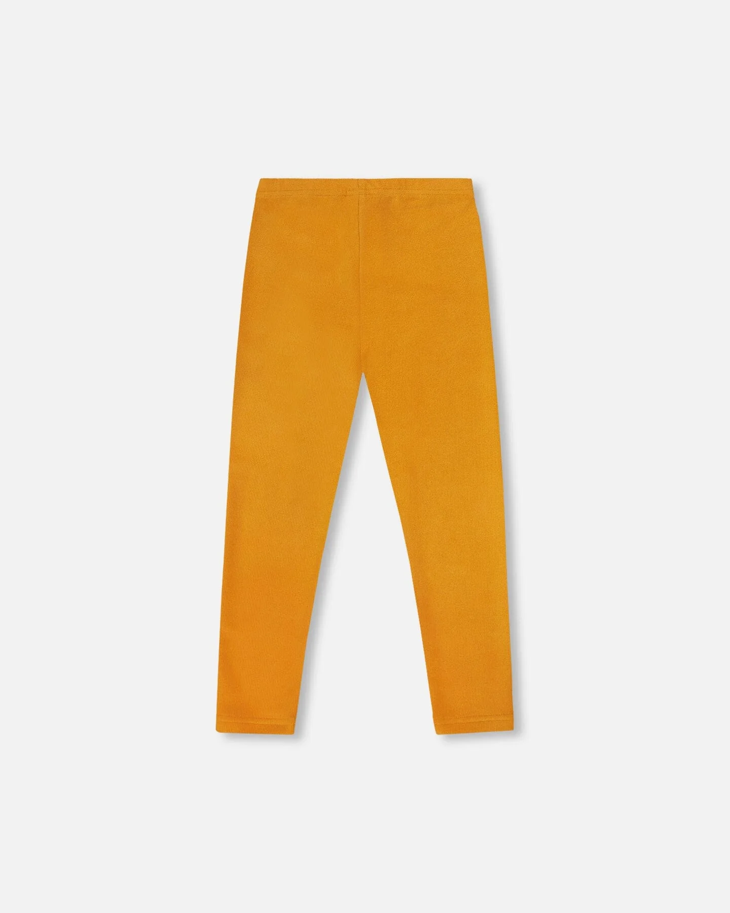 Super Soft Ribbed Leggings Golden Yellow - Image 3