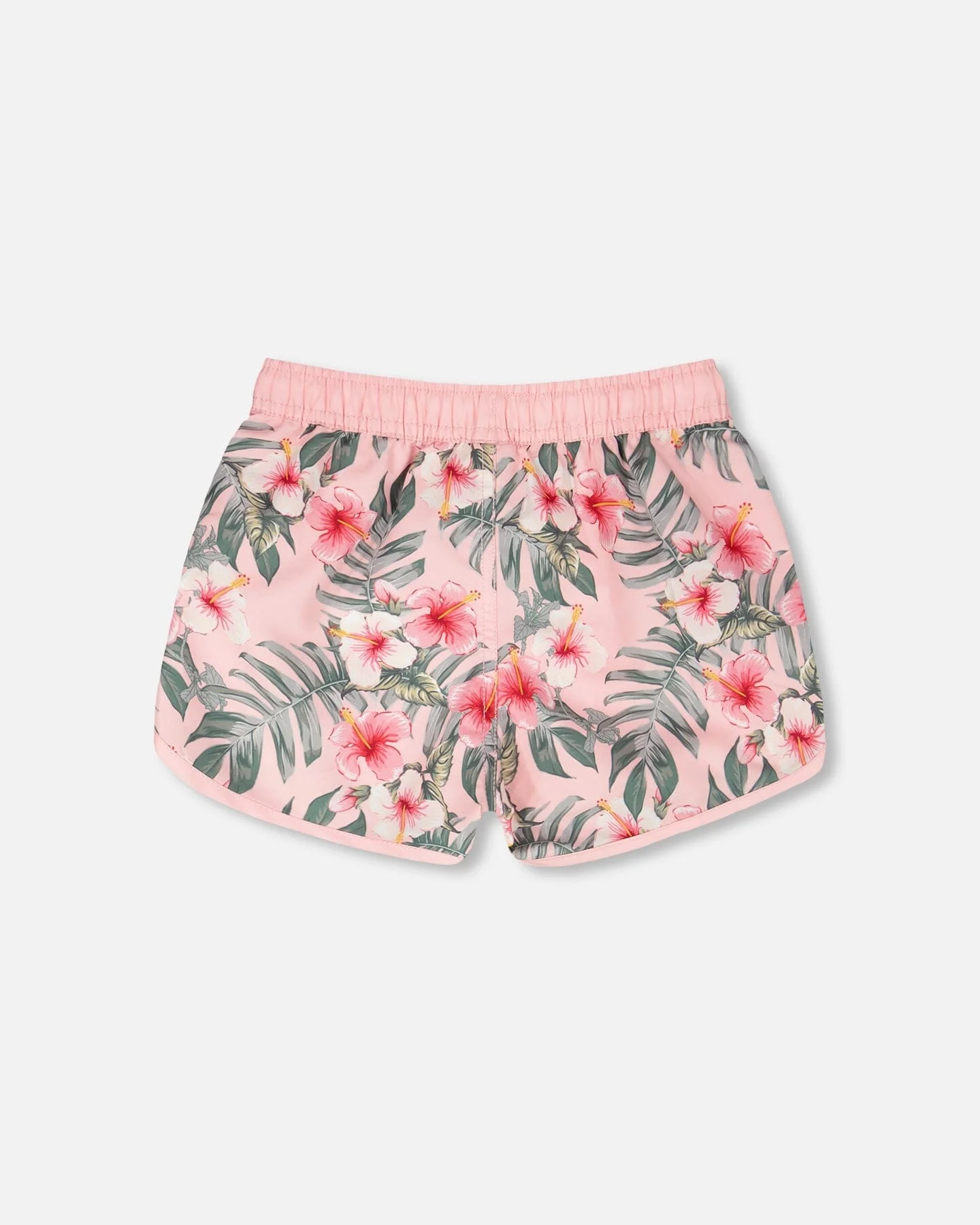 Swim Shorts Pink Hibiscus Print - Image 3