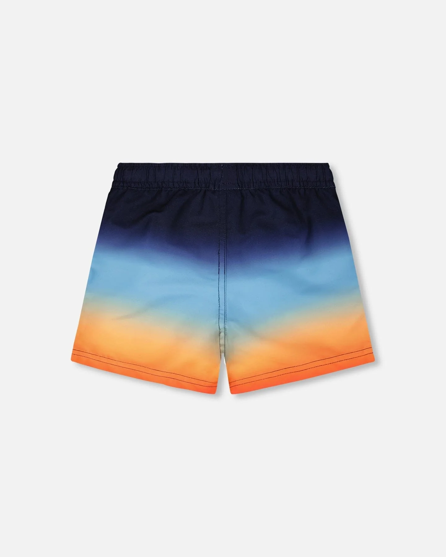 Swim Trunks Blue And Orange Gradient - Image 4