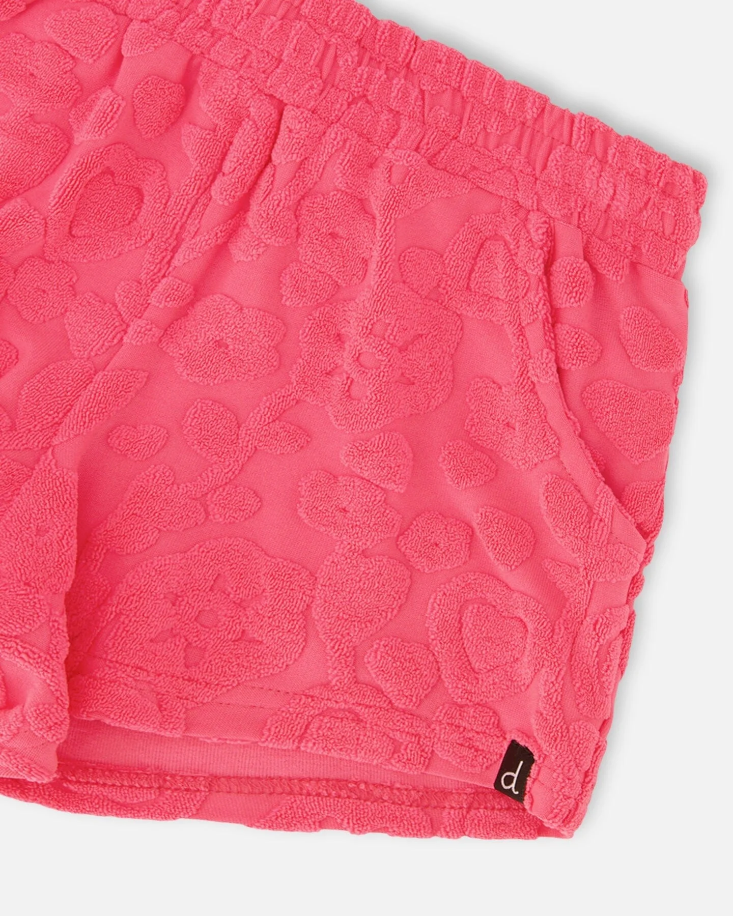 Terry Tank Top With Shorts Set Pink - Image 7